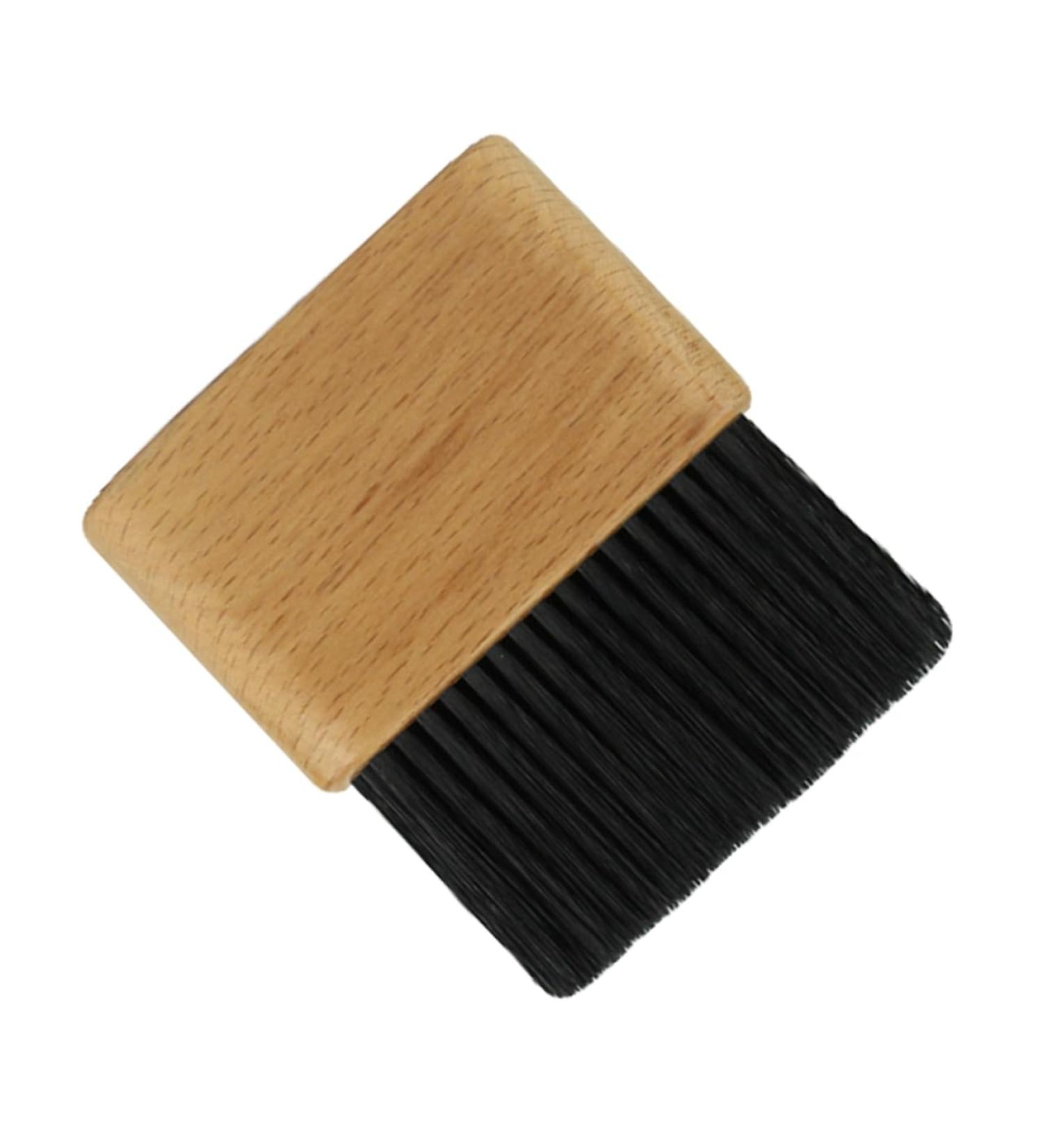 DOITOOL 1pc Cleaning Brush Face Duster Car Duster Salon Barber Duster Salon Duster Cleaning Duster Salon Haircut Duster Styling Comb Hair Brush Hair Removal Brush Wooden Neck - Buy Online on GoSupps.com