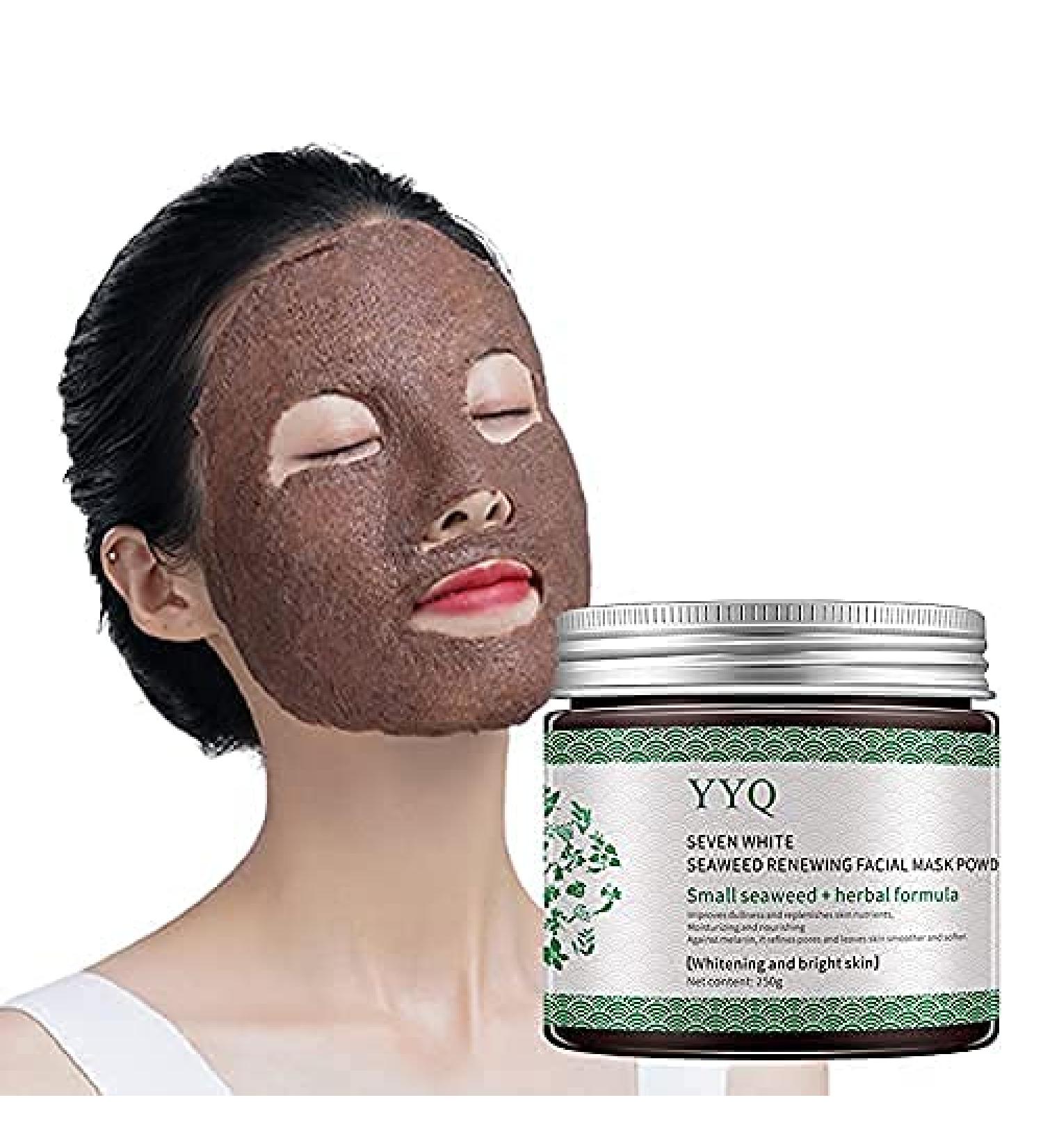 Seaweed Renewing Natural Nourishing Skin Mask Powder - 8.8oz Cleansing & Moisturizing Facial Care for Glowing Skin | International Shipping - Buy Online on GoSupps.com