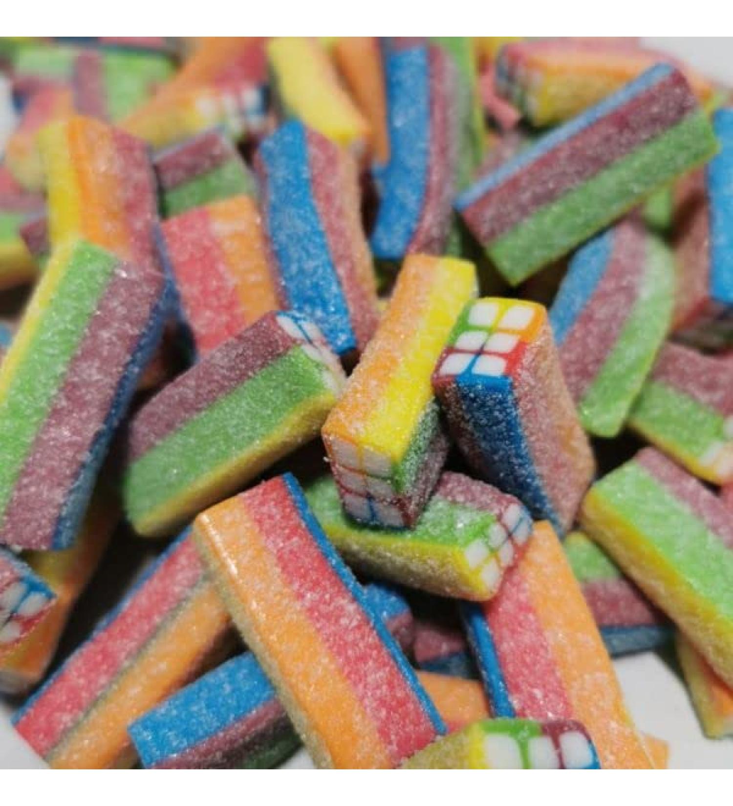 Ellies Jellies Liquorice Bricks 250g Bag