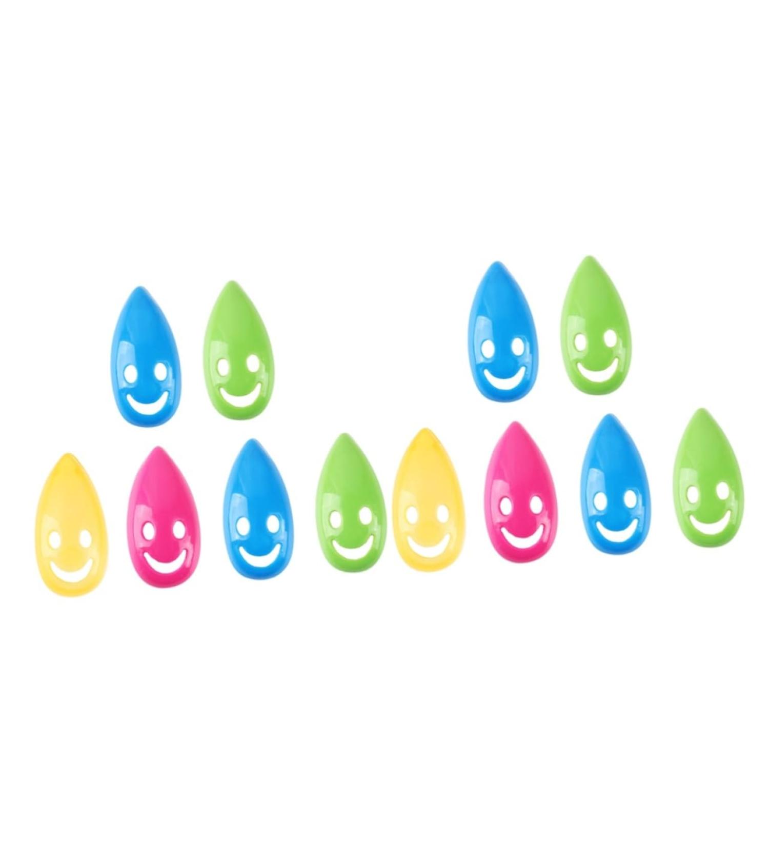 Cabilock 12-Pack Dustproof Toothbrush Covers & Holders - Wall-Mounted Ventilated Caps with Child Smile Design - Perfect for International Shipping - Buy Online on GoSupps.com