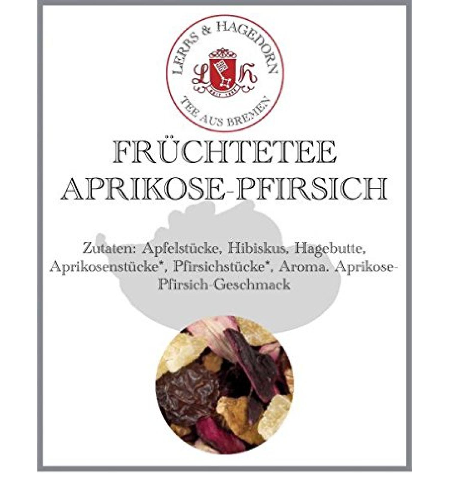  Lerbs & Hagedorn Apricot-Peach Fruit Tea 2 kg - Buy Online on GoSupps.com