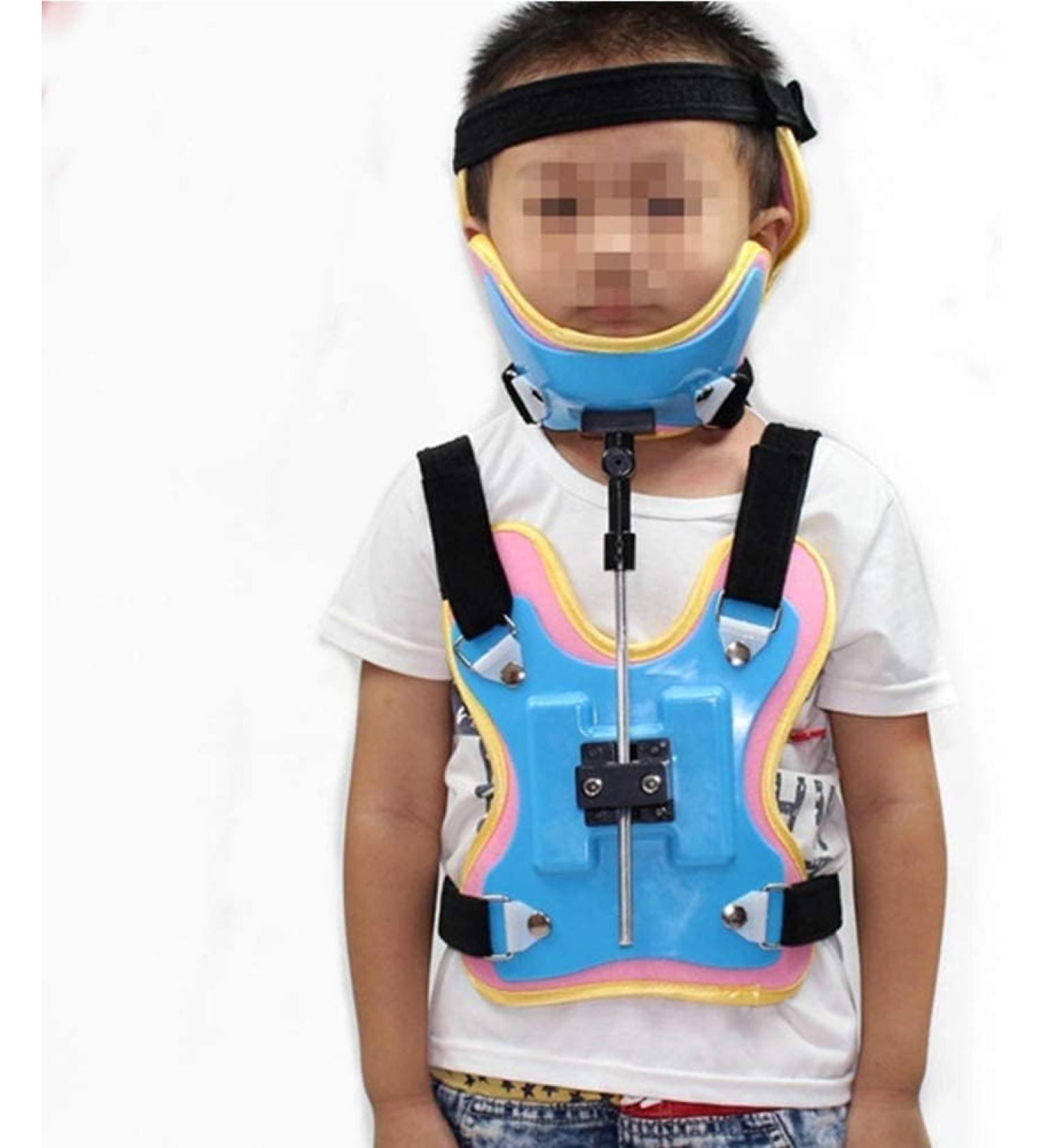 Jlasdr Neck Protection Orthosis - Adjustable Cervical Thoracic & Lumbar Support for Children - Head & Neck Fracture Fixing - Buy Online on GoSupps.com