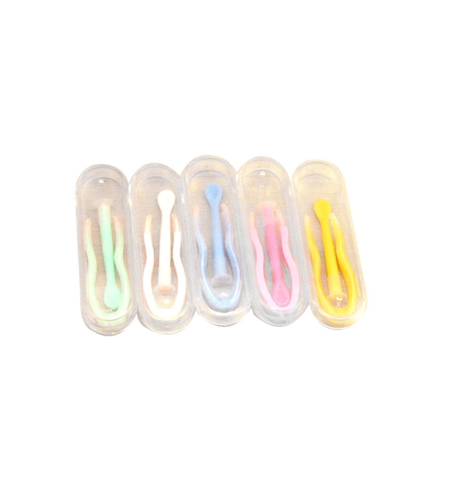 Rosenice Contact Lens Remover - 5 Sets with Tweezers & Suction Cup | Easy Lens Insertion & Removal Tool - Buy Online on GoSupps.com