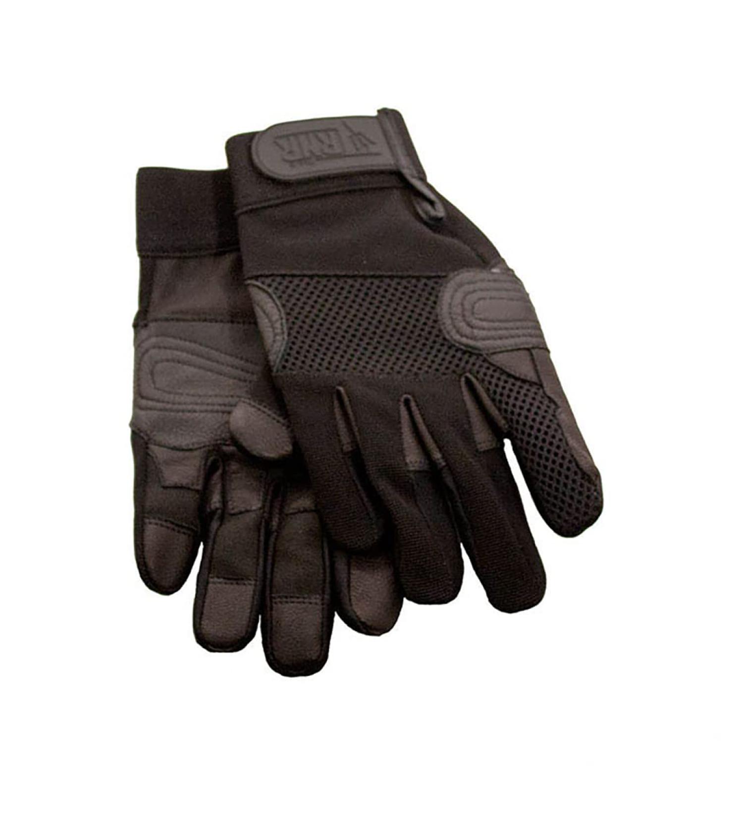 Rock-N-Rescue Rope Master Gloves V2 - Lightweight, Breathable, Stretchable Nylon with Leather Palms - Large - Buy Online on GoSupps.com