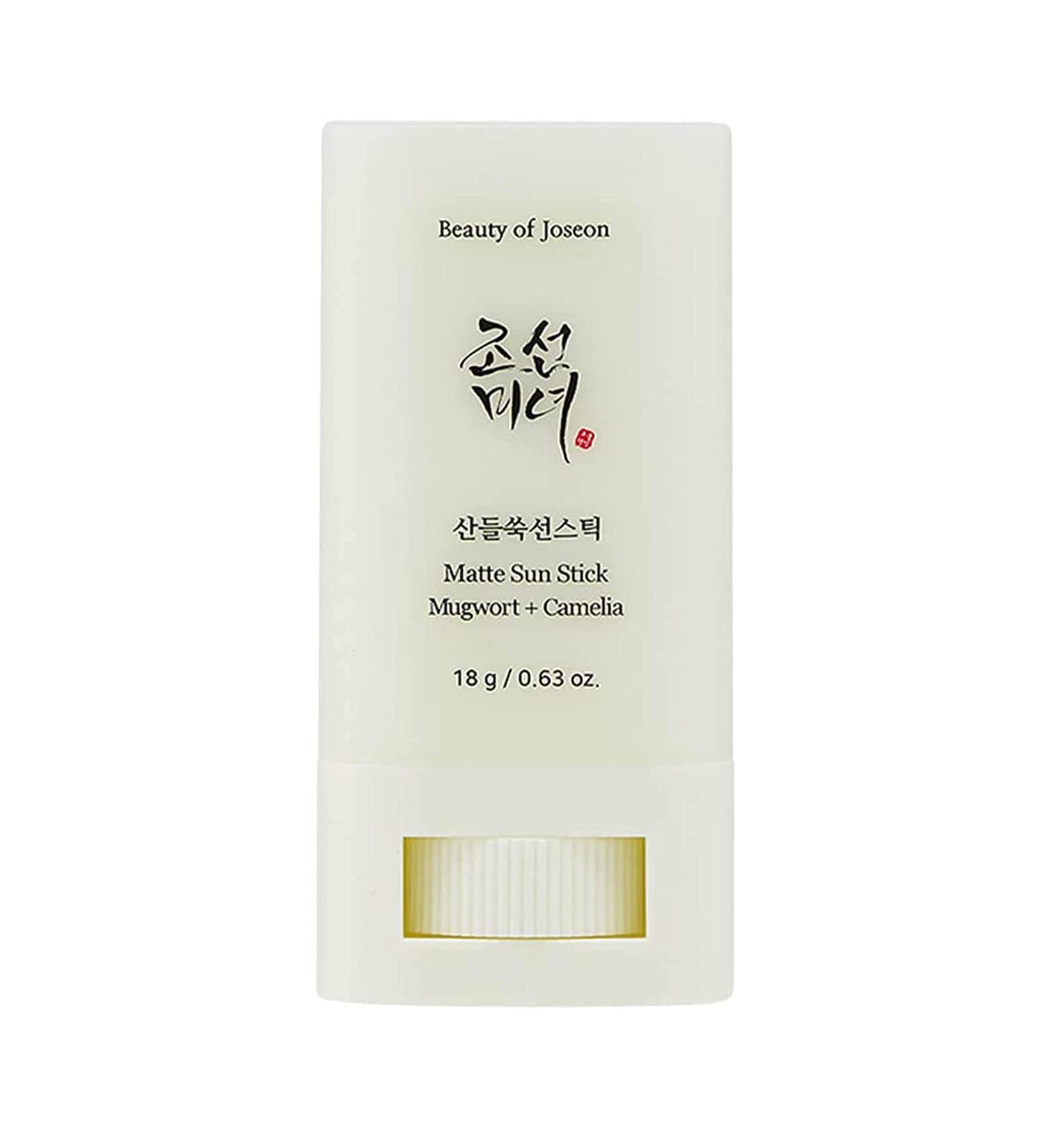 Beauty of Joseon Matte Sunscreen Stick SPF50 - Mugwort & Camellia, 2023 Korean Sun Cream for All Skin Types - Buy Online on GoSupps.com