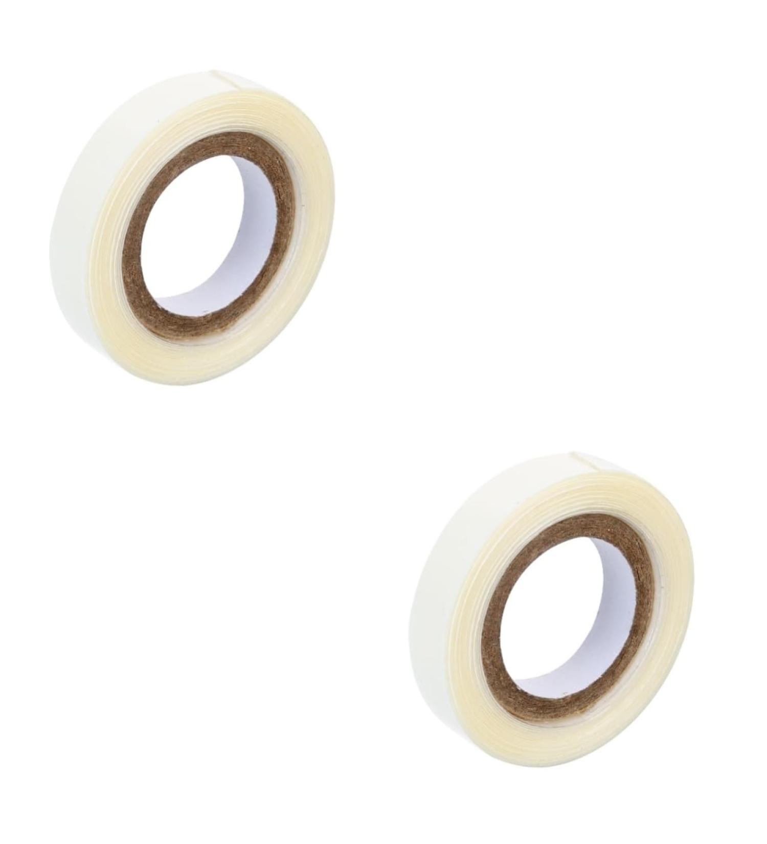 Angoily 2 Rolls Wig Film Women Wig Tape Clear Duct Tape Hair Extension Wig Tape Lace Tape for Wigs Hat Wigs for Women Lacefront Wigs Lace Wigs Ladies Wigs White Miss Front Lace Glue Paper - Buy Online on GoSupps.com