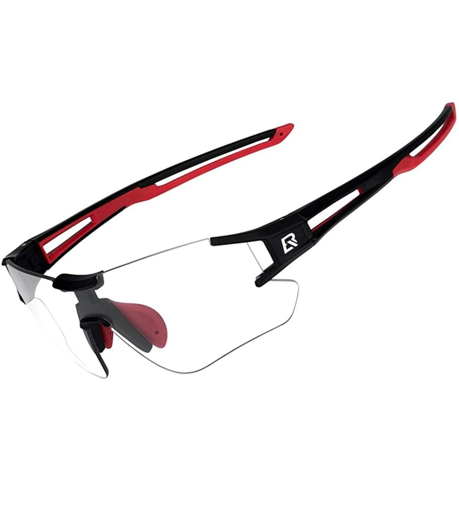 Rockbros Photochromic Bicycle Glasses - UV400 Protection Cycling Sunglasses for Men & Women | Translucent Sports Eyewear - Buy Online on GoSupps.com