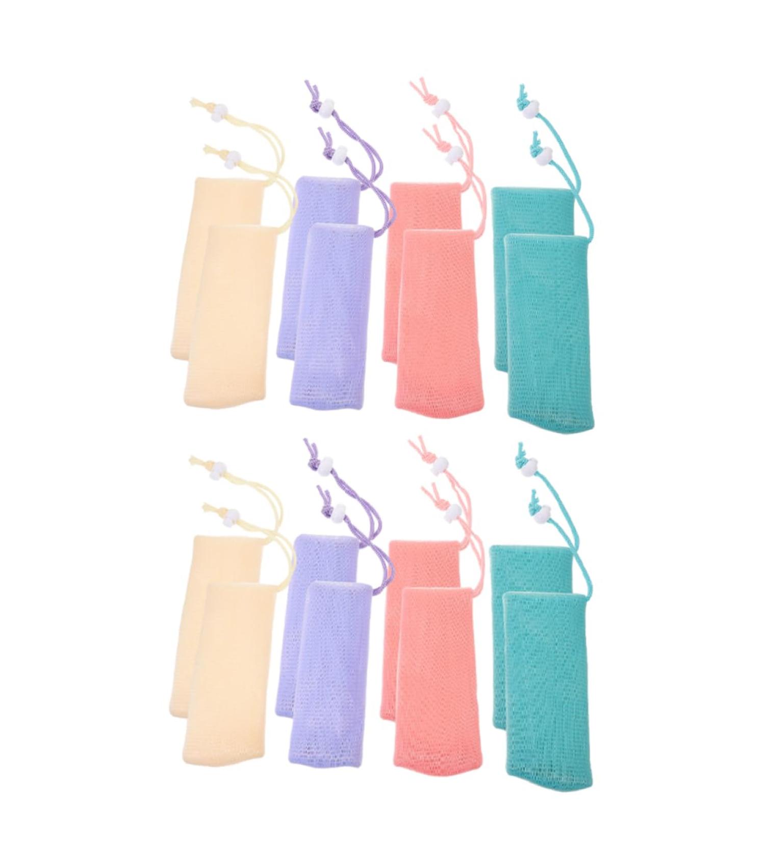 FOMIYES 16pcs Soap Net Storage Face Cleanser Shampoo Face Wash Soap Bar Soap Bar Soap Pouch Soap Bar Pouch Exfoliating Soap Soap Pouch for Shower Pe Scrubber - Buy Online on GoSupps.com