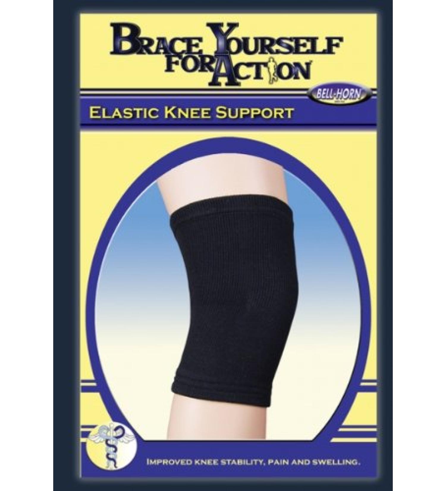 Elastic Knee Support Black S