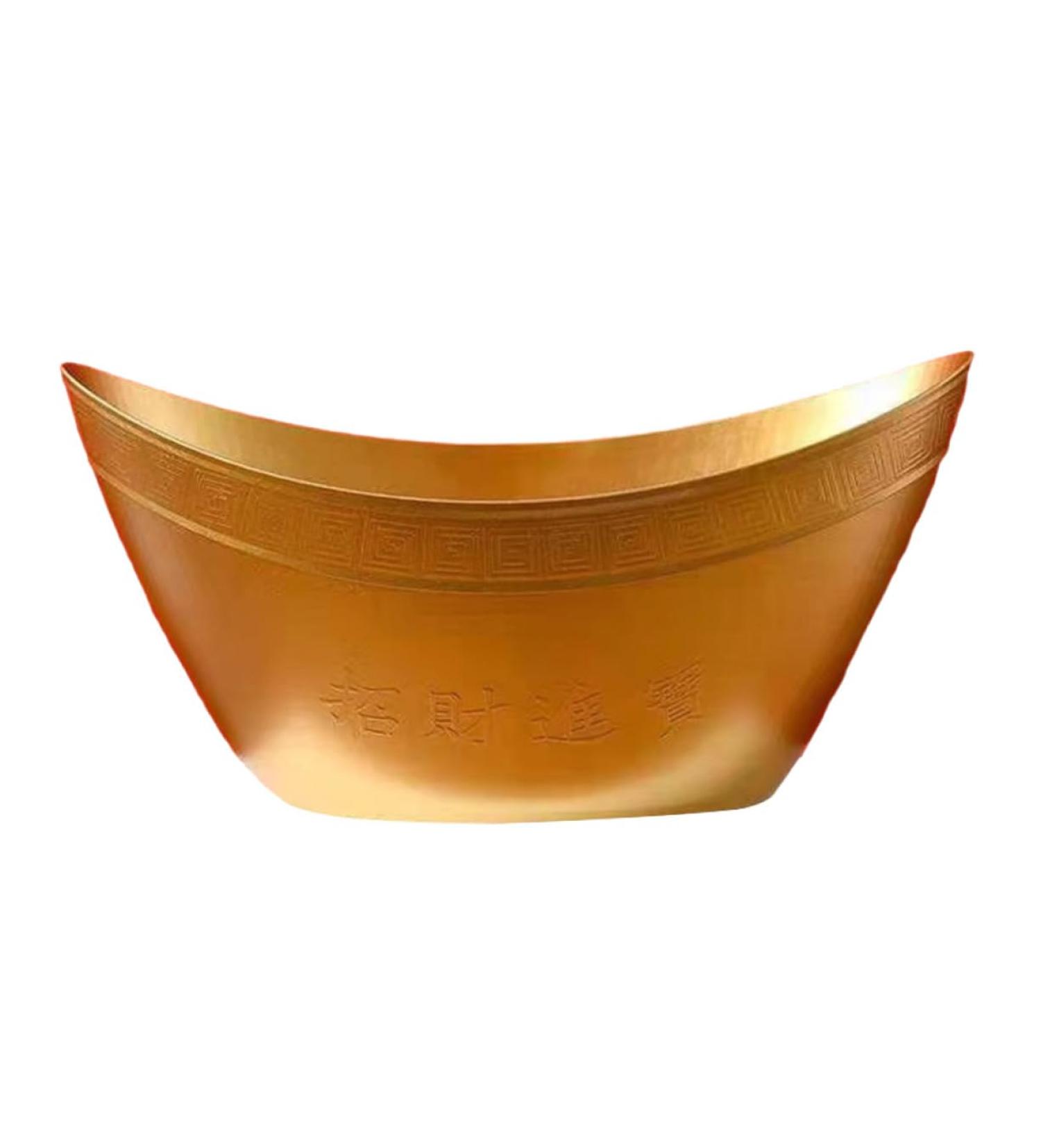 HOMSFOU 1pc Box Yuan Bao Fu House Decorations for Home Fruit Decor Wedding Serving Platter Ornament Gifts Fruit Toys Snack Serving Platter Plastic Portable Flowers - Buy Online on GoSupps.com