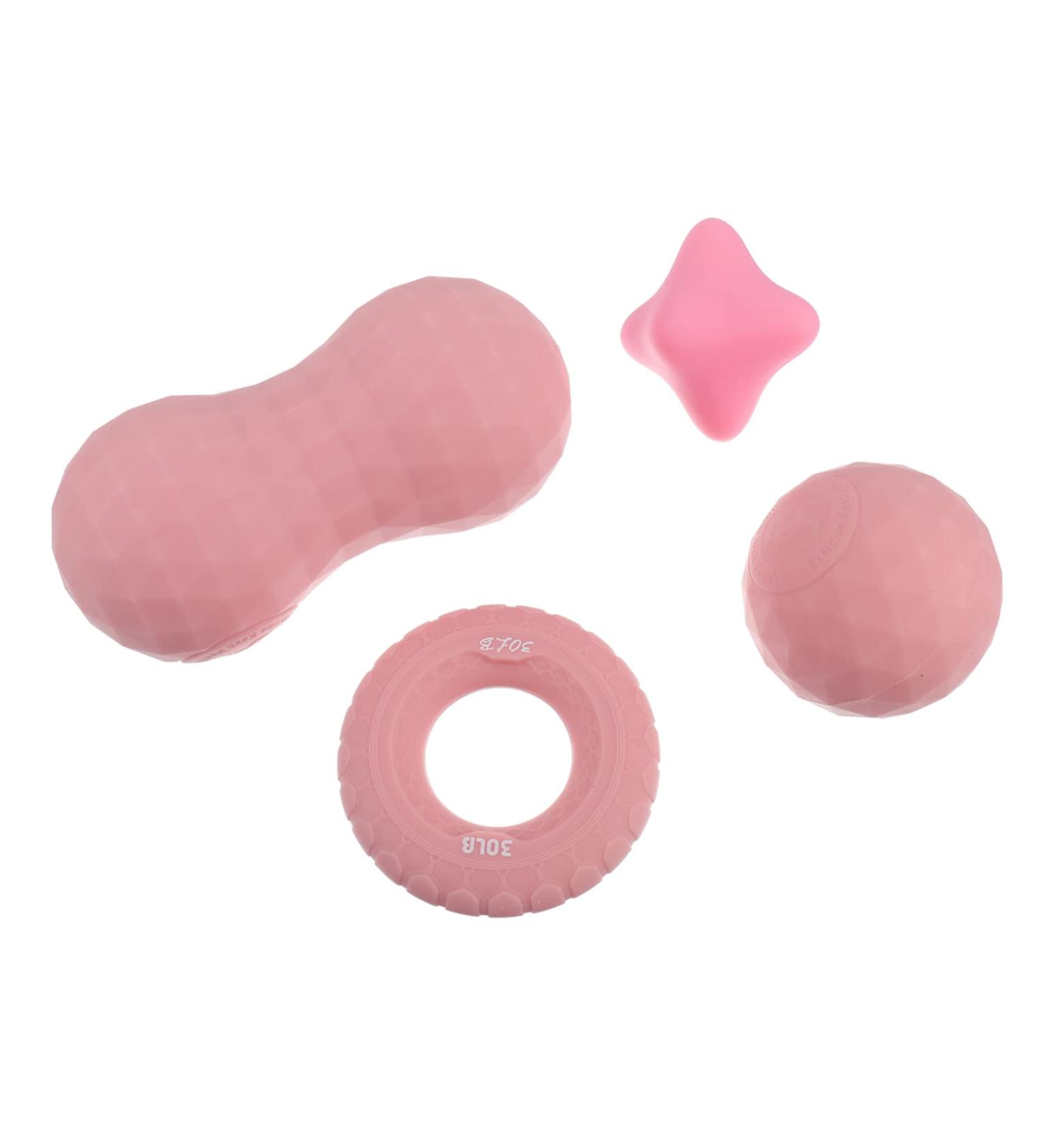 Plafope 4 Party Massage Ball Set | Fitness & Muscle Recovery Tool for Yoga & Sports - Buy Online on GoSupps.com