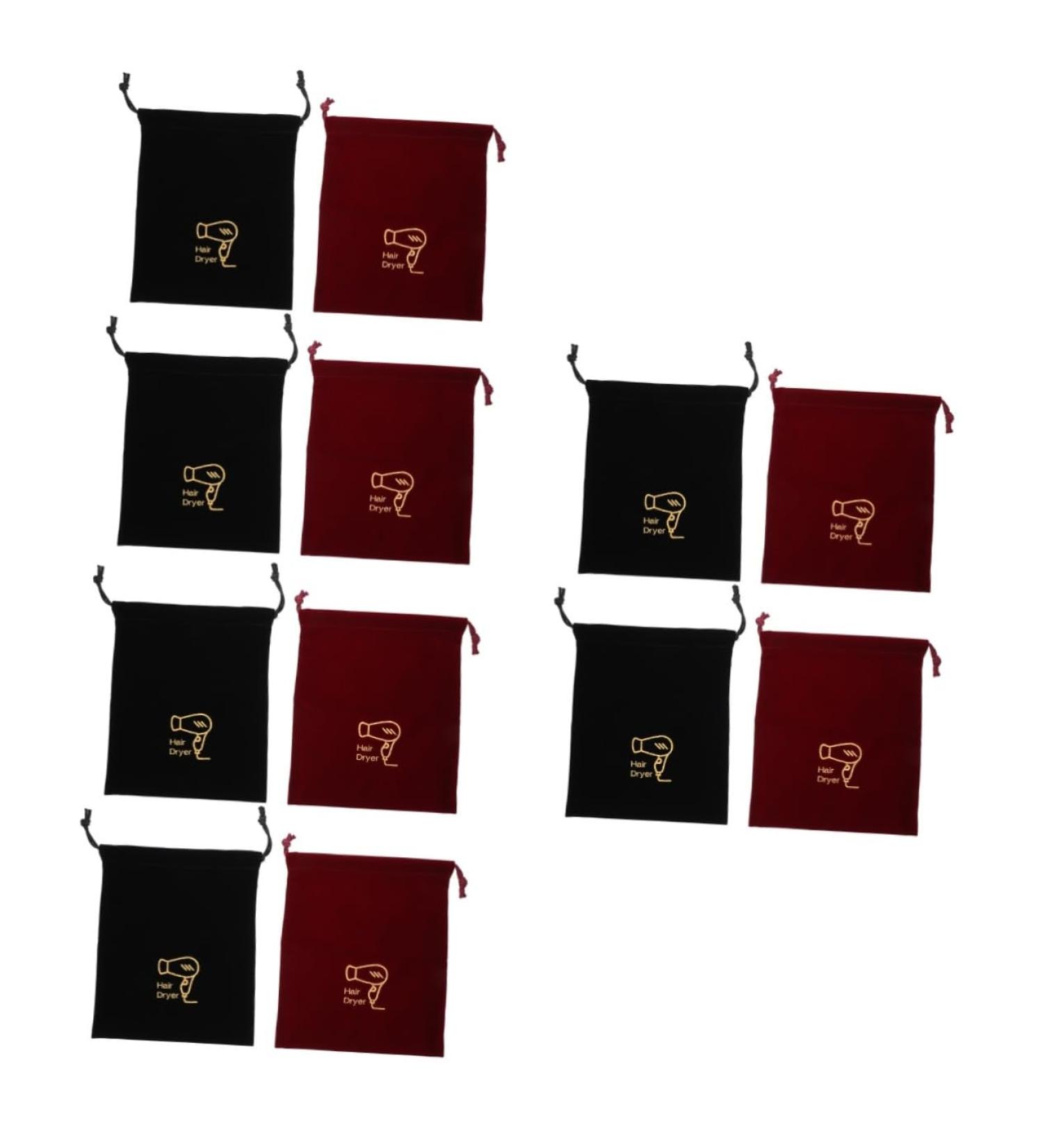 Healeved 12 Pcs Storage Bag Hair Blower Bag Drawstring Hairdryer Bag Large Drawstring Pouch Hair Dryer Fabric - Buy Online on GoSupps.com
