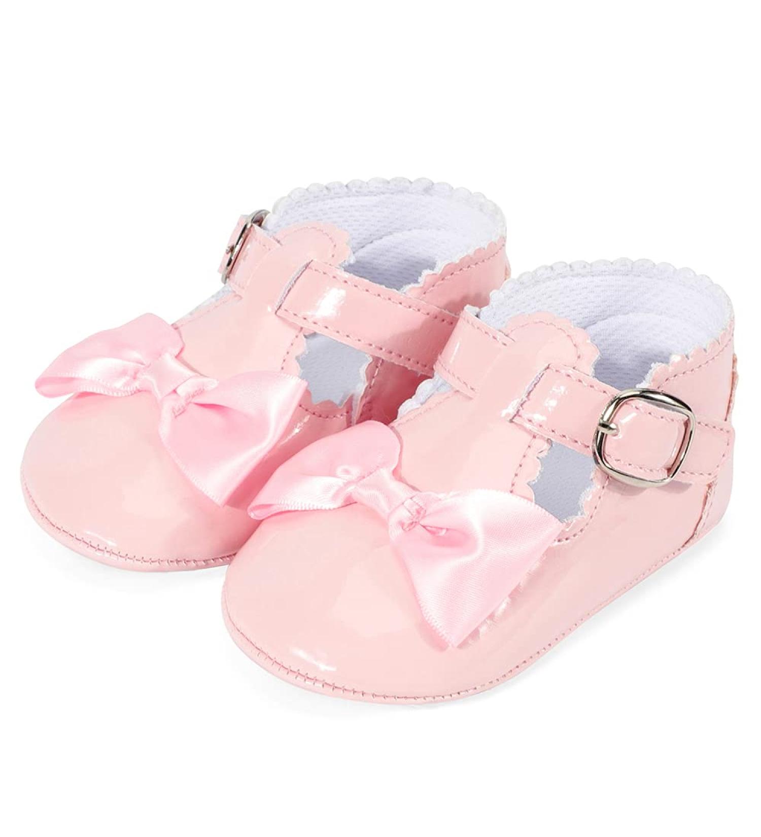 LACOFIA Baby Girls Anti-Slip Mary Jane Princess Shoes - Size 3-6 Months (D Pink) - Buy Online on GoSupps.com