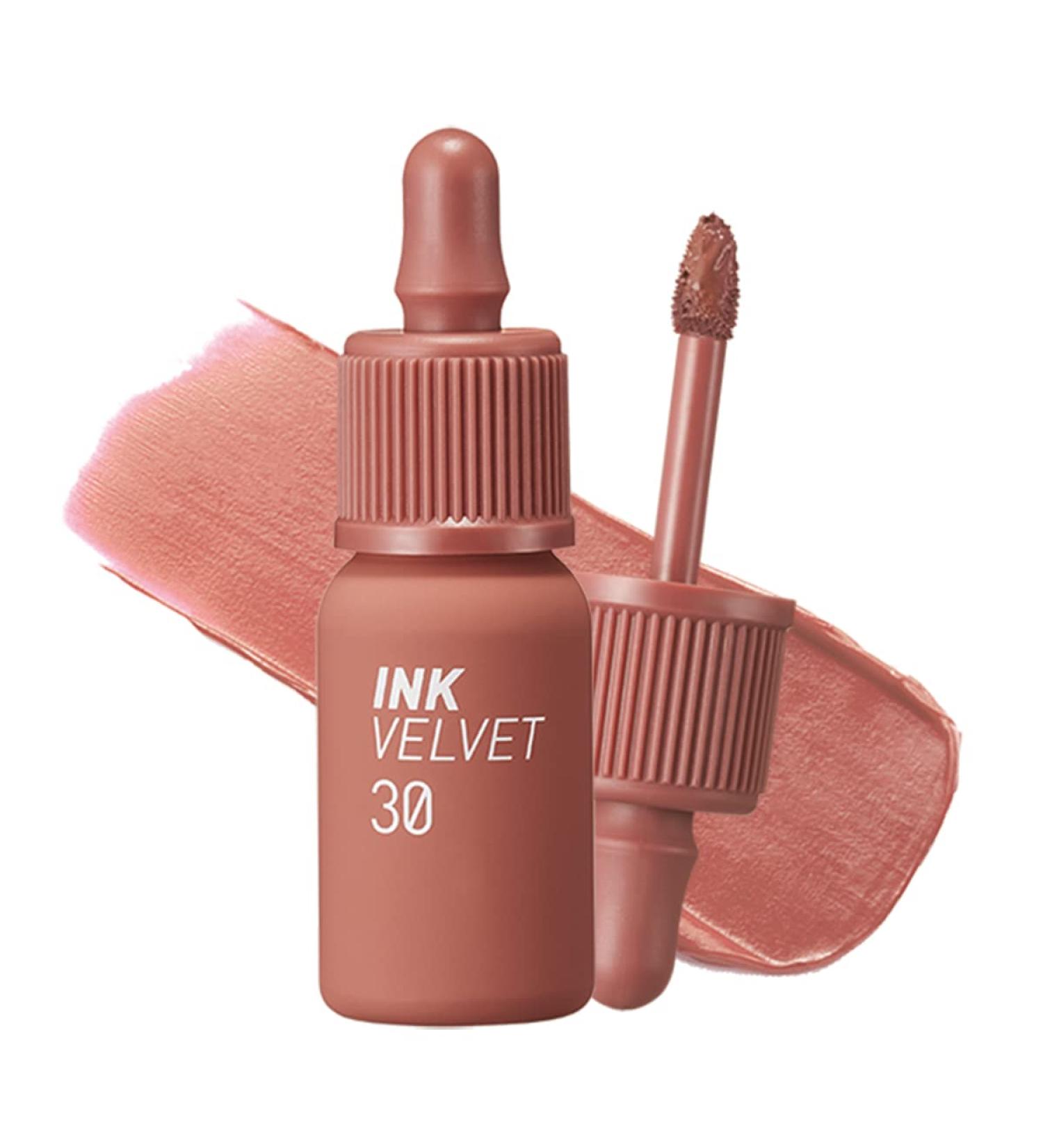 Peripera Ink the Velvet Lip Tint Liquid Lip - 030 CLASSIC NUDE (0.14 fl oz) - Buy Online on GoSupps.com