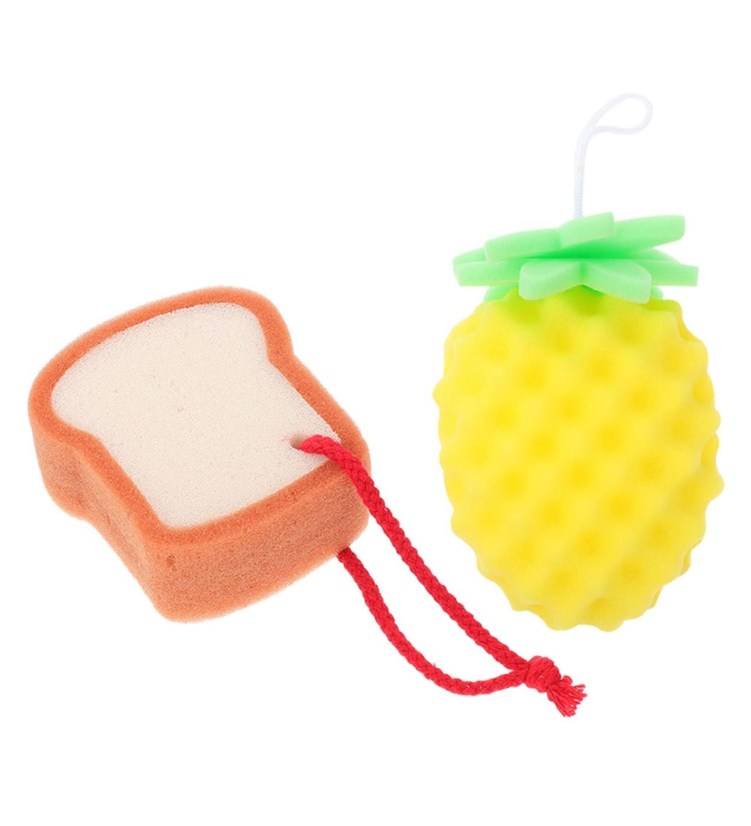 Beaupretty Bath Sponge Sponge Baby Shower Sponge Kids Bath sponges Bath sponges for Shower Baby Scrubber Bath Brush exfoliating Pads Kids Nylon Cute Newborn Kids 17.5x13.5x4.5cm - Buy Online on GoSupps.com