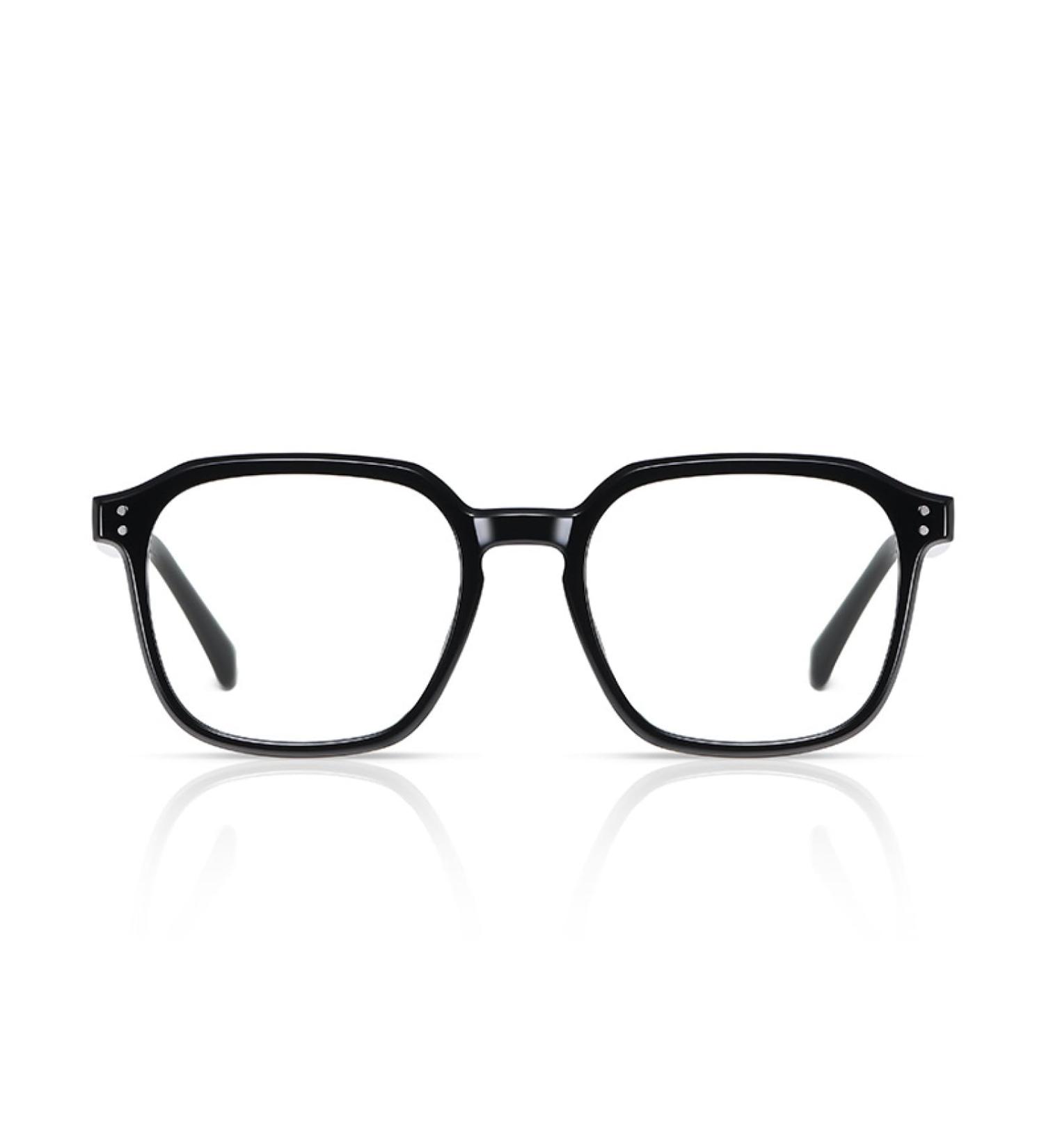 Buy Pin Temple Square TR90 Blue Light Blocking Glasses for Men & Women - Anti UV Ray Computer & Reading Glasses (57mm - Buy Online on GoSupps.com