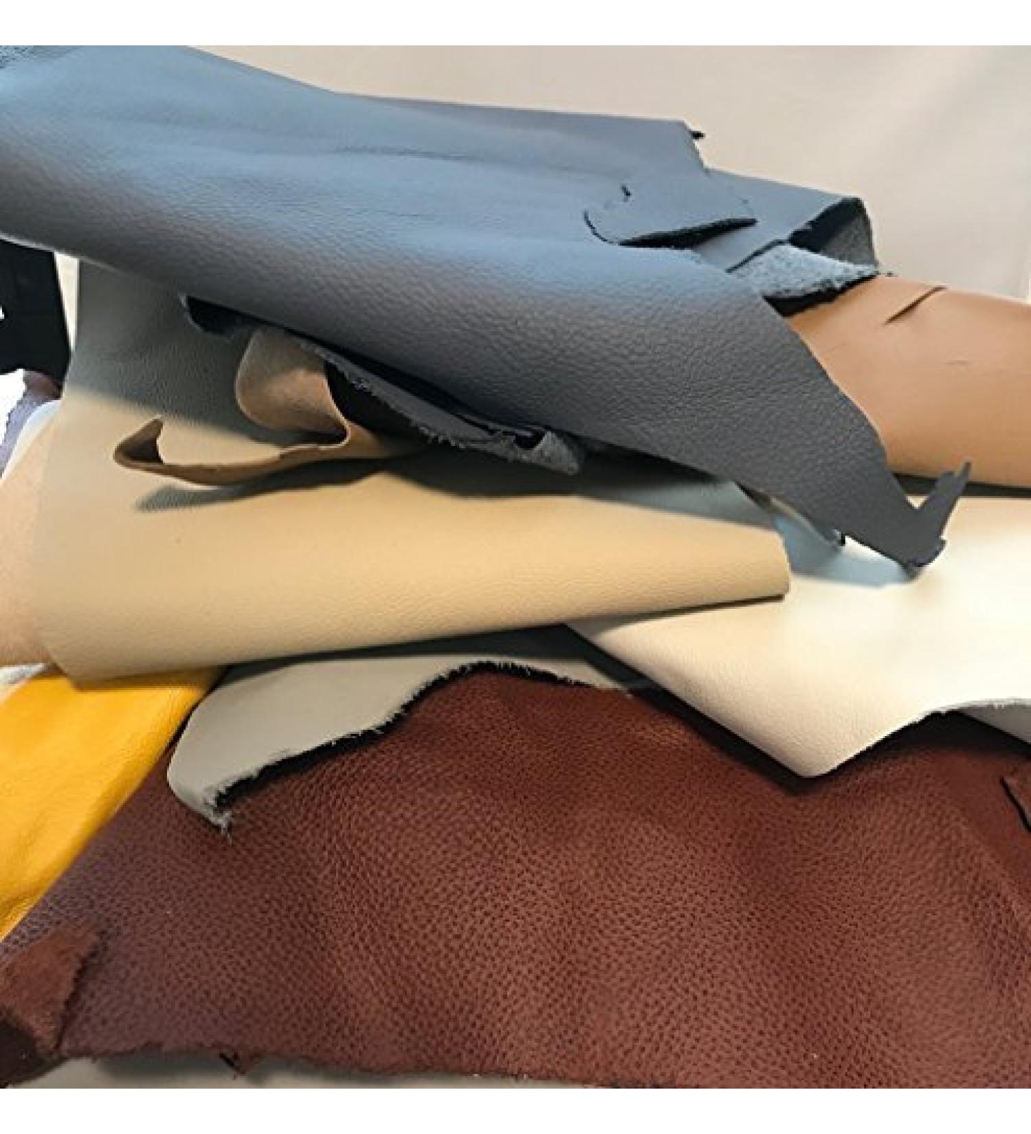 Memory Cross 3 lbs Real Cowhide Leather Scrap for Crafting - Upholstery remnants Soft and Flexible. Colors and Sizes Vary by Bag. for Making Wallets  Key Chains  Journal Covers  Purses and Much More. - Buy Online on GoSupps.com