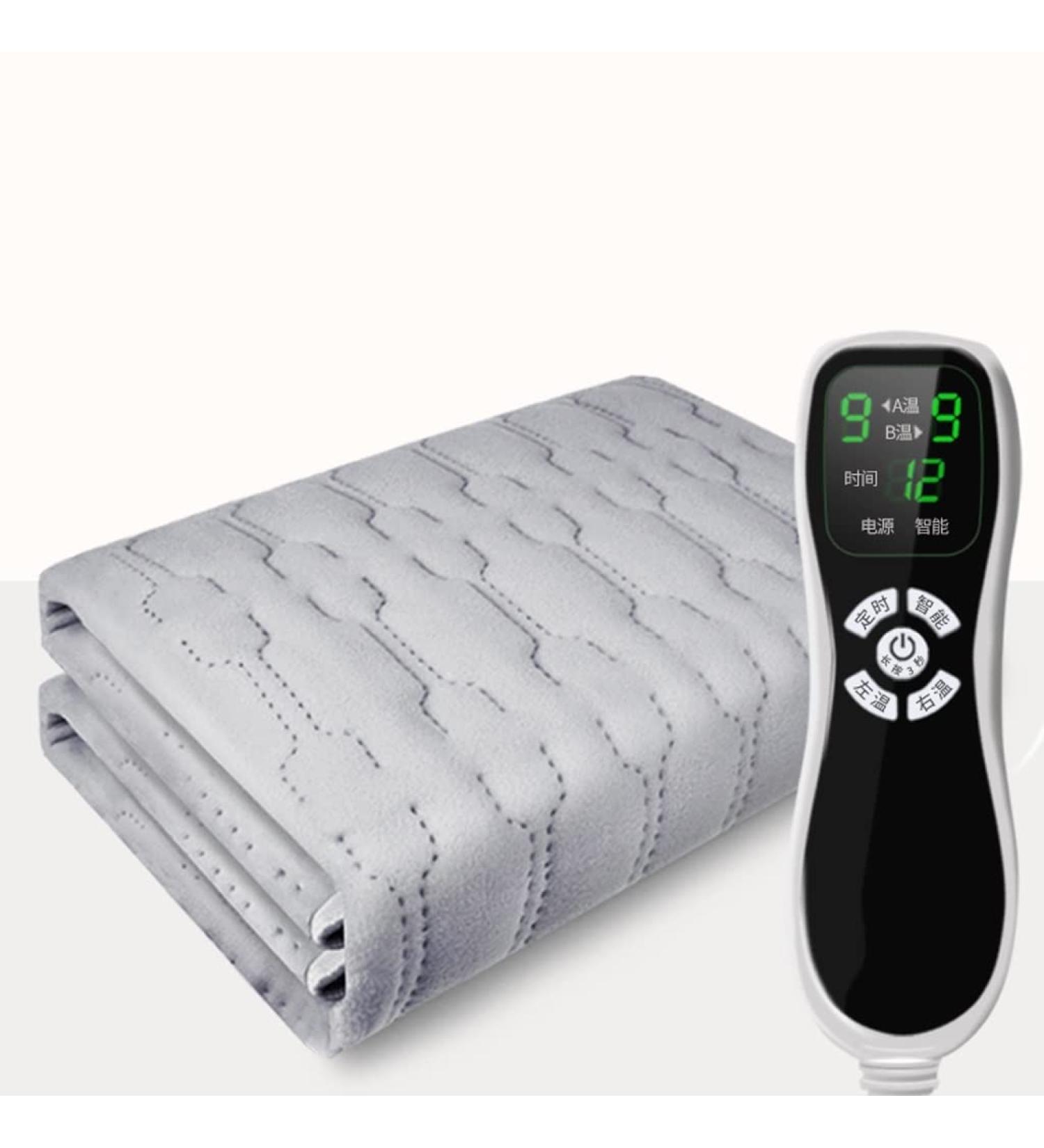 Buy Electric Heated Throw Blanket & Dual Control Mattress - 200x180cm | Adjustable Temperature for Ultimate Comfort - Buy Online on GoSupps.com