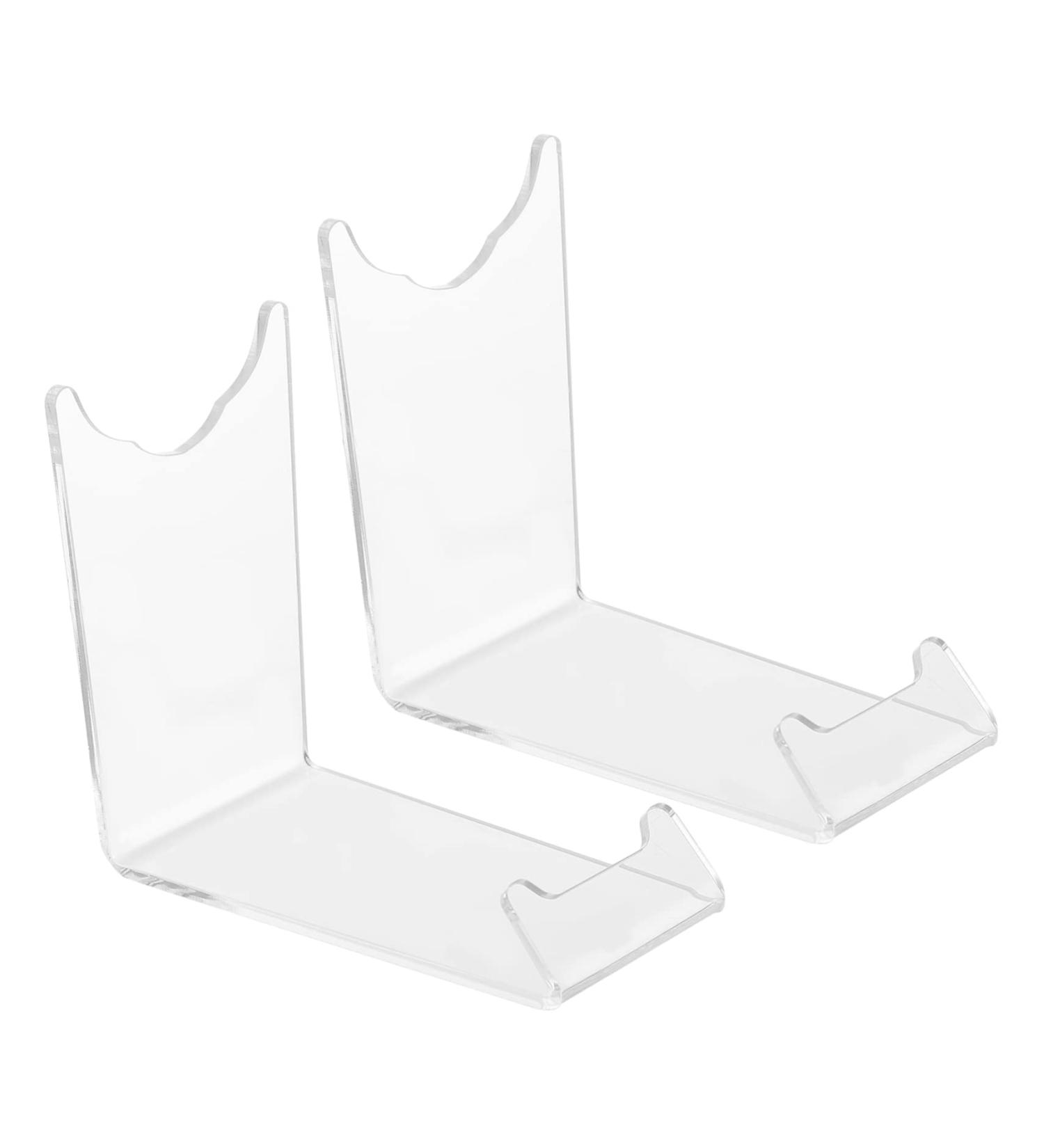 Frcolor 2-St Bearmstay Riser - Electric Razor Stand & Organizer | Acrylic Storage for Safety Razors Combs & Knives | 11x8.5x4.5cm - International Shipping Available - Buy Online on GoSupps.com