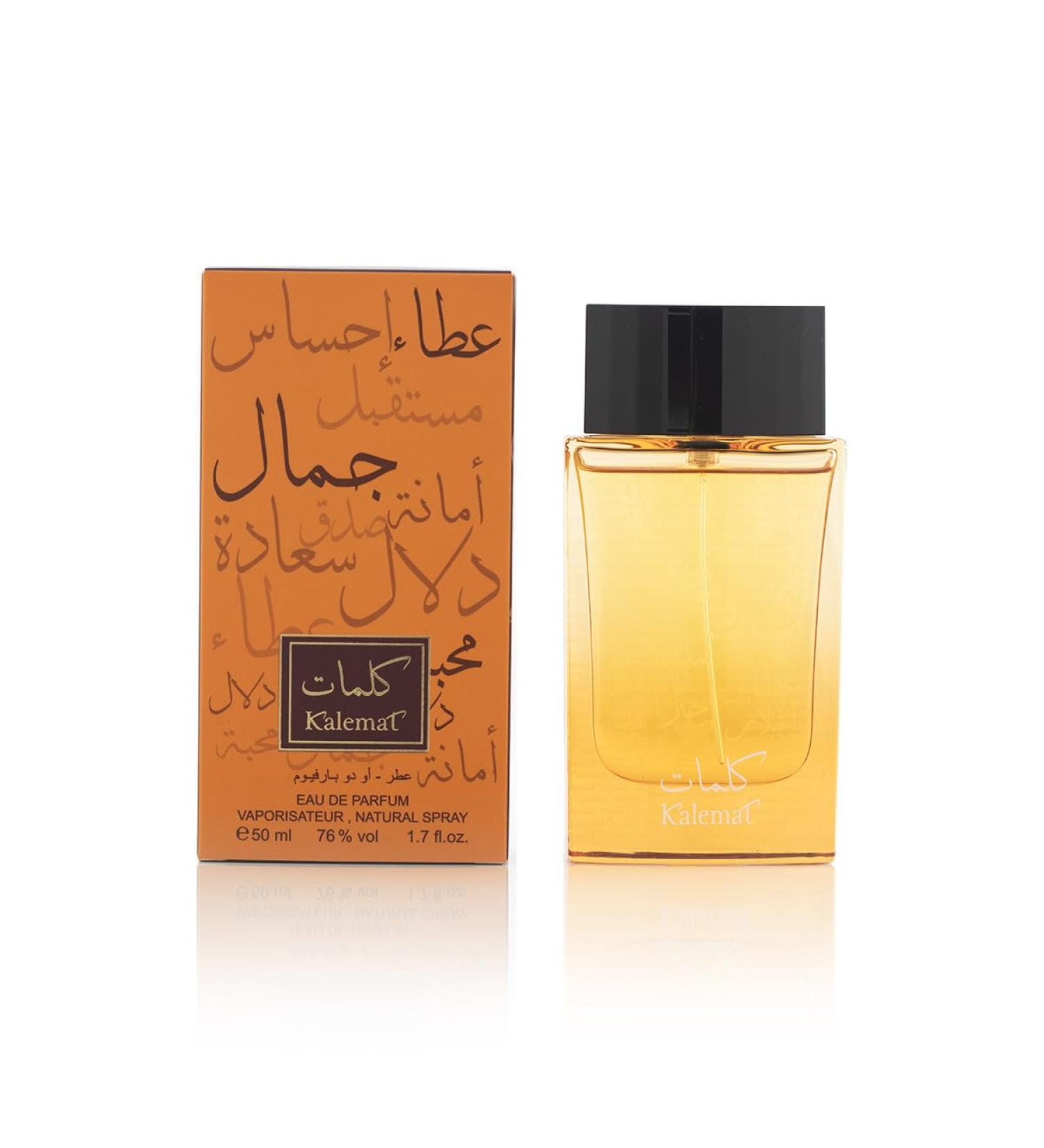 Arabian Oud KALEMAT 50 ml | Eau de Parfum Unisex | Saffron Cinnamon Vanilla and Sandalwood | Woody and Ambery Scent. (50 ml) 3.4 Fl Oz (Pack of 1) - Buy Online on GoSupps.com