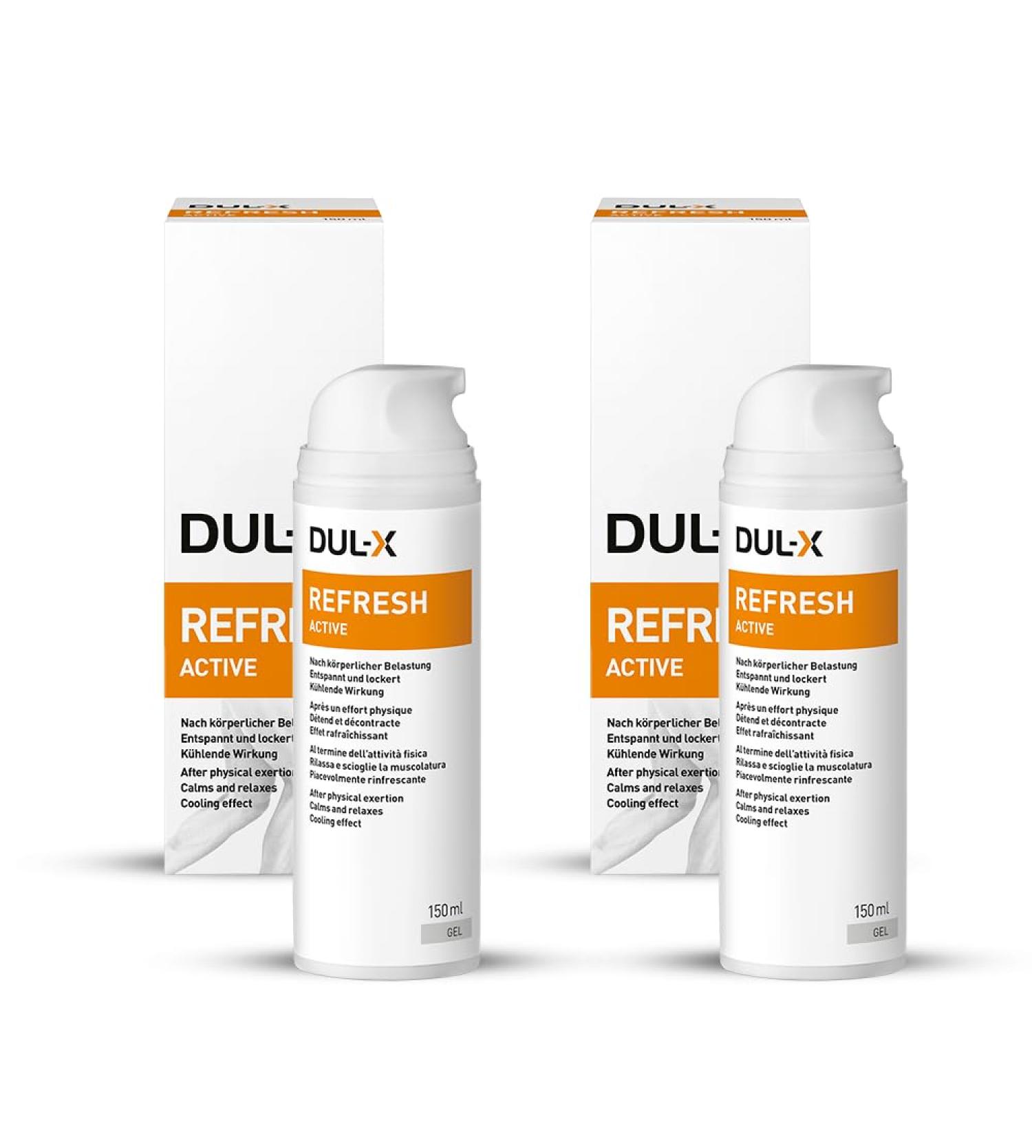 Gel actif rafra chissant 150 ml lot de 2. Gel actif rafra chissant DUL-X : restauration de l' nergie pour un style de vie actif ! - Buy Online on GoSupps.com