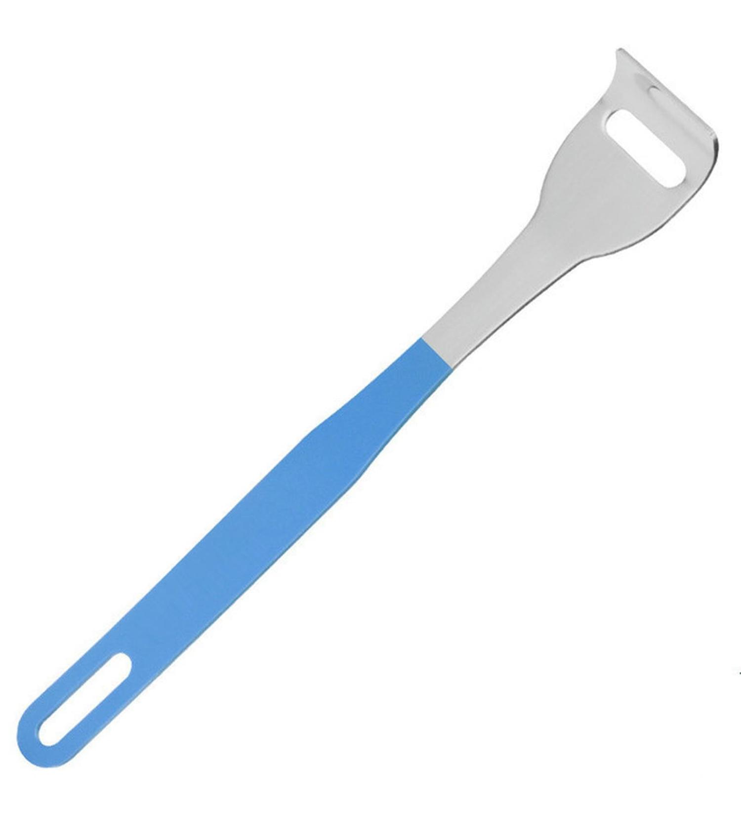 WILsem Stainless Steel Tongue Scraper - Reusable Oral Cleaner for Fresh Breath | International Shipping - Buy Online on GoSupps.com