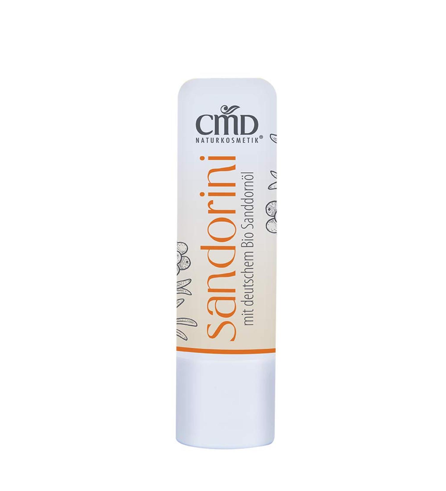 Sandorini lip care stick with sea buckthorn oil from controlled organic cultivation 4.5 g