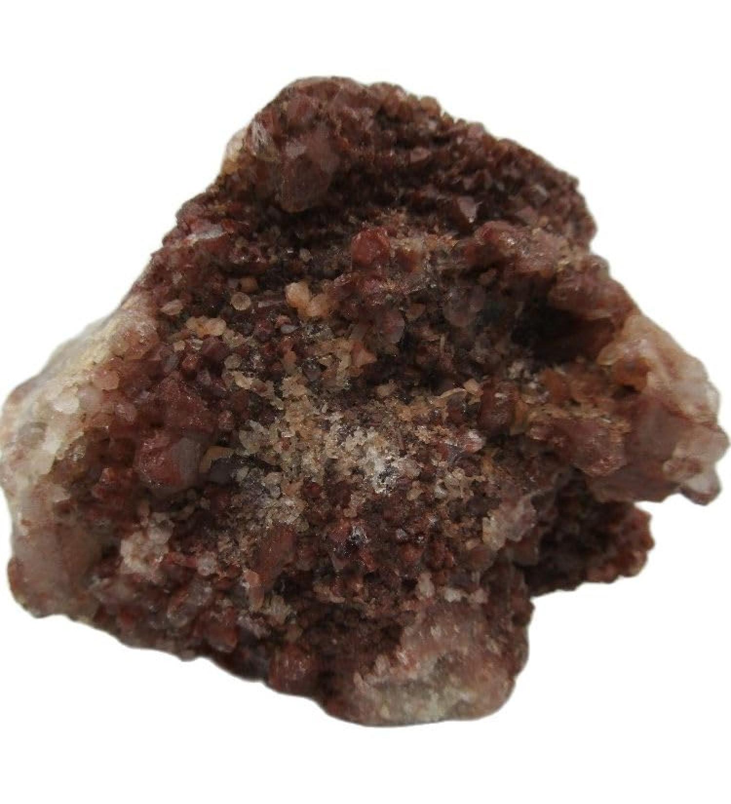 Yenoshi 88g Natural Stones Minerals Red Quartz Vug Ore Crystal Cluster Christmas Decoration Ancona Rusy Specimens Energy Reiki Stones - Buy Online on GoSupps.com