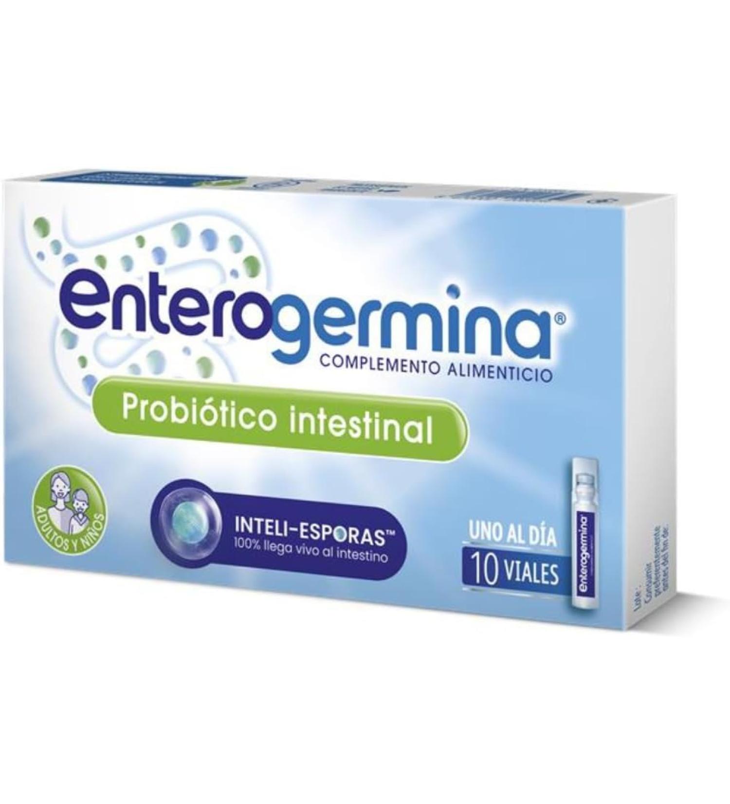 Buy Enterogermina Probiotics Bacillus Clausii Suspension - 4 Trillion UFC 10 Ampoules (5ml each) | Fast International Shipping - Buy Online on GoSupps.com