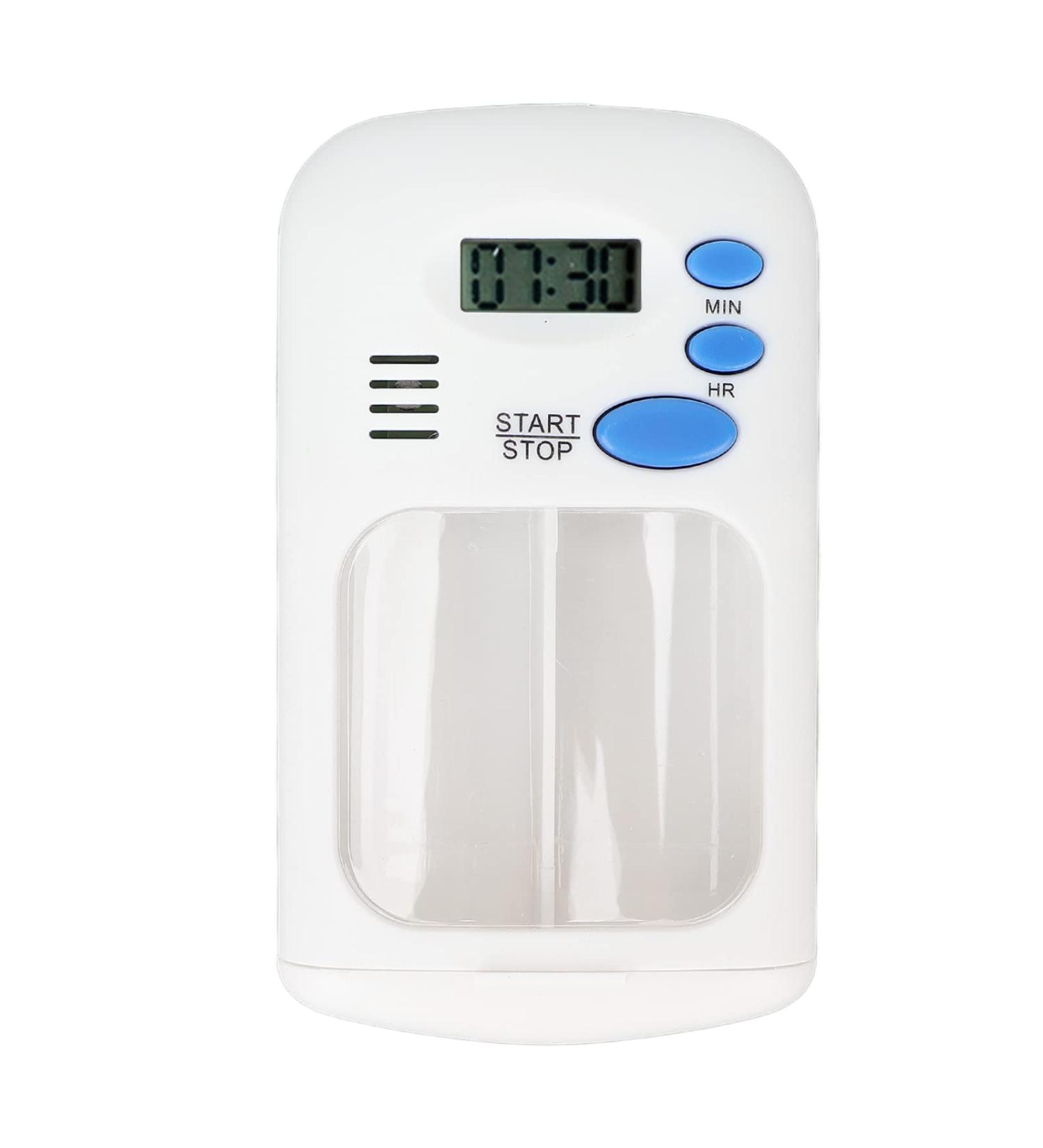 Smart Electric Tablet Organizer with Alarm & Intelligent Dispenser | Portable Automatic 2-Grid Design for Home Use - Buy Online on GoSupps.com