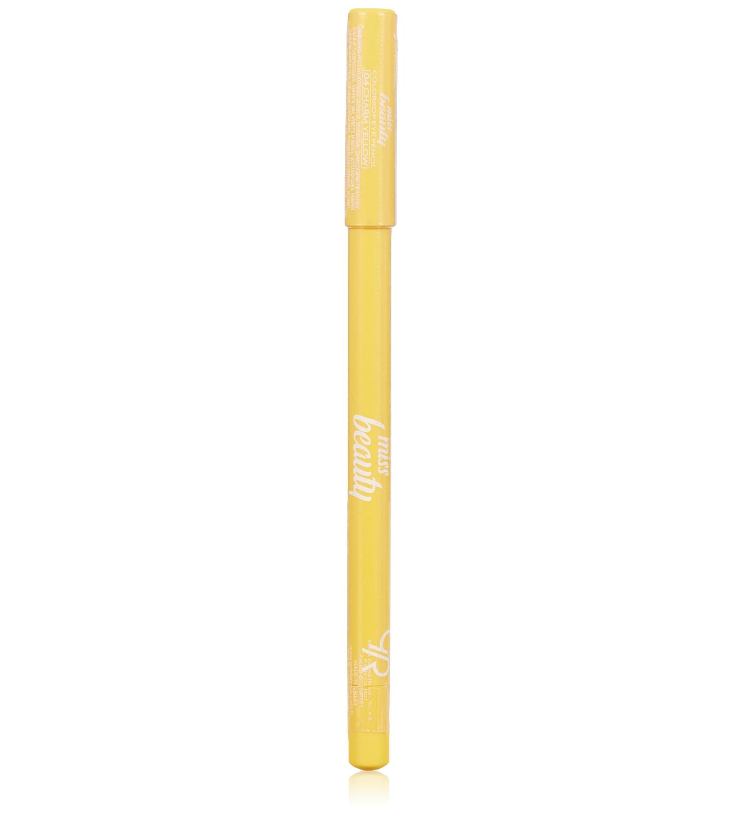 Crayon Yeux - Miss Beauty - Charm Yellow - Golden Rose - Moins De 5 - Charm Yellow 1.6g 1.6g Charm Yellow