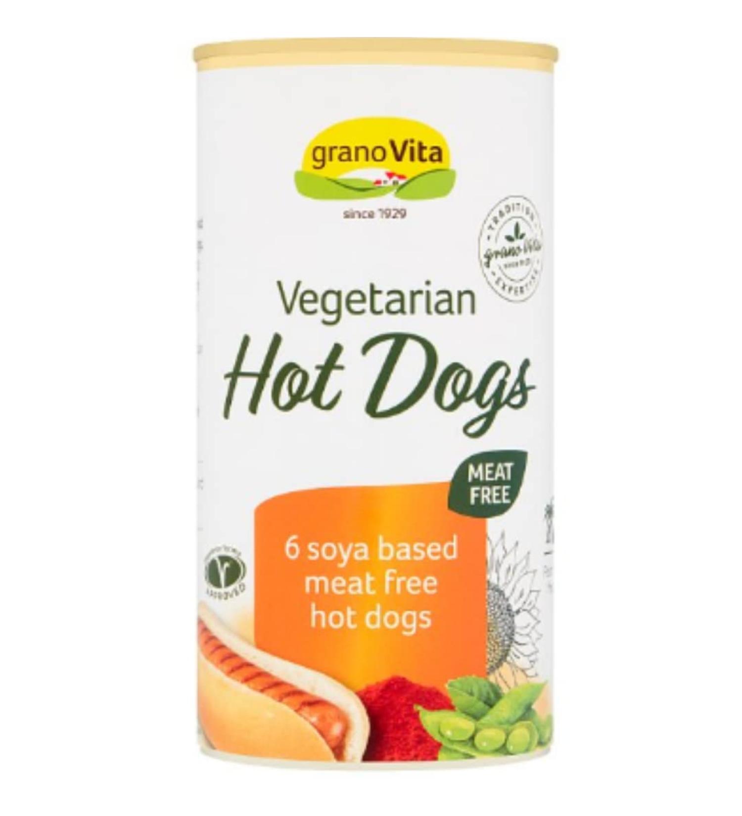 GranoVita Vegetarian Hot Dogs 550g x 1 Vegeterain Hot Dogs 1