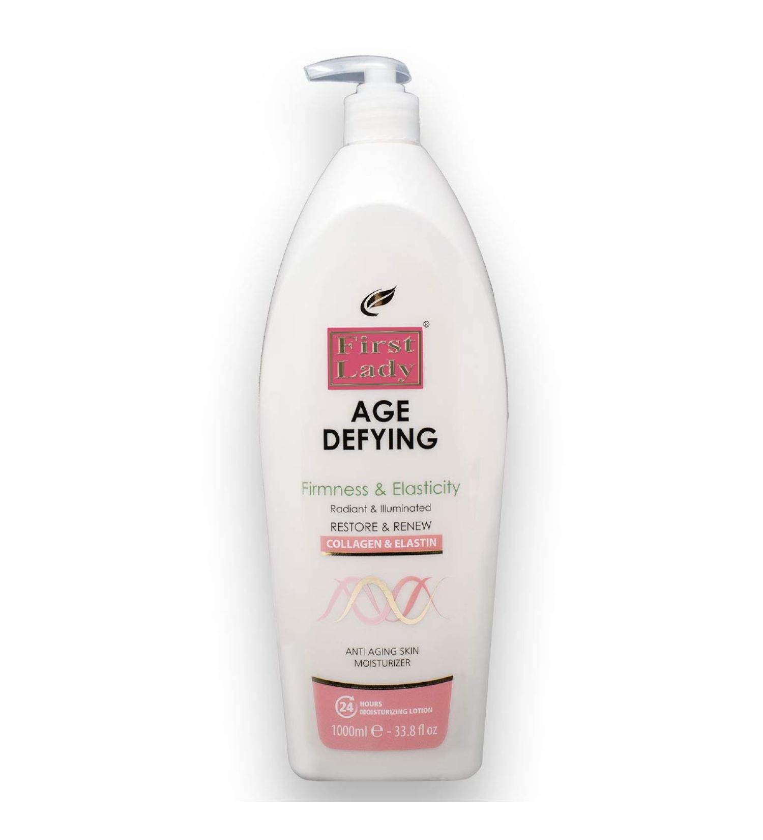 First Lady Age Defying Collagen & Elastin Moisturizing Hand & Body Lotion 1000ml - Anti Aging Skin