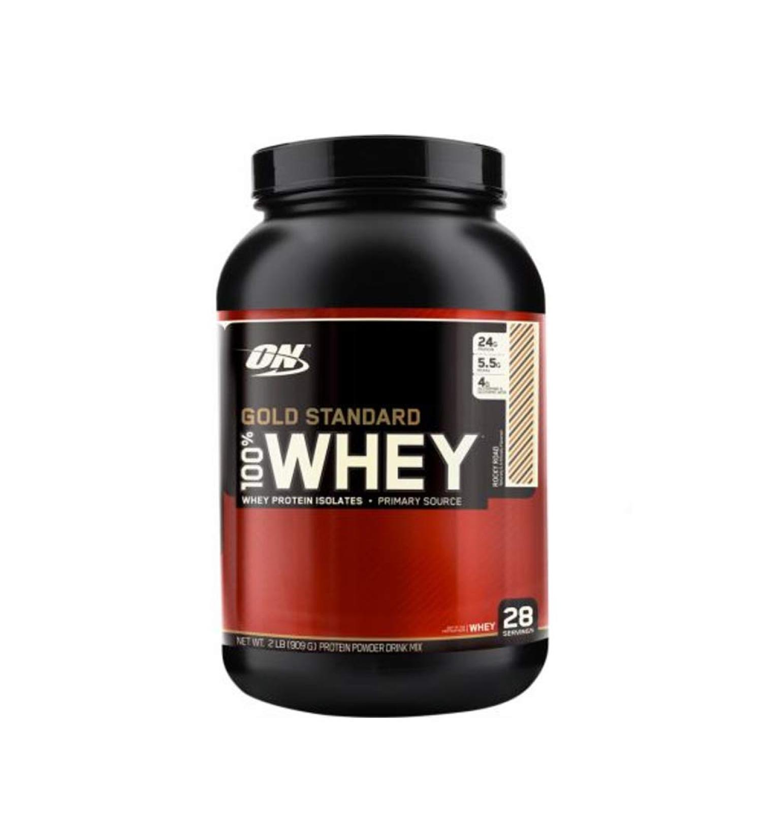 Optimum Nutrition Gold Standard 100% Whey Rocky Road 2 Pound - Buy Online on GoSupps.com