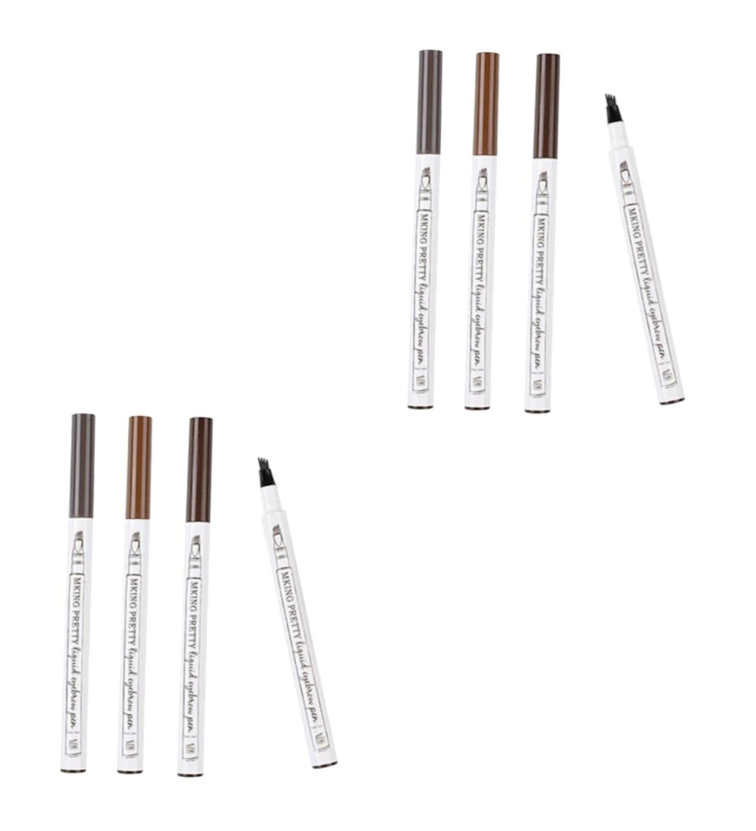 SKISUNO 8 Pcs Eyebrow Pencil Eyebrow Pen Waterproof Eyebrow Pen Liquid Eyebrow Pen - Buy Online on GoSupps.com