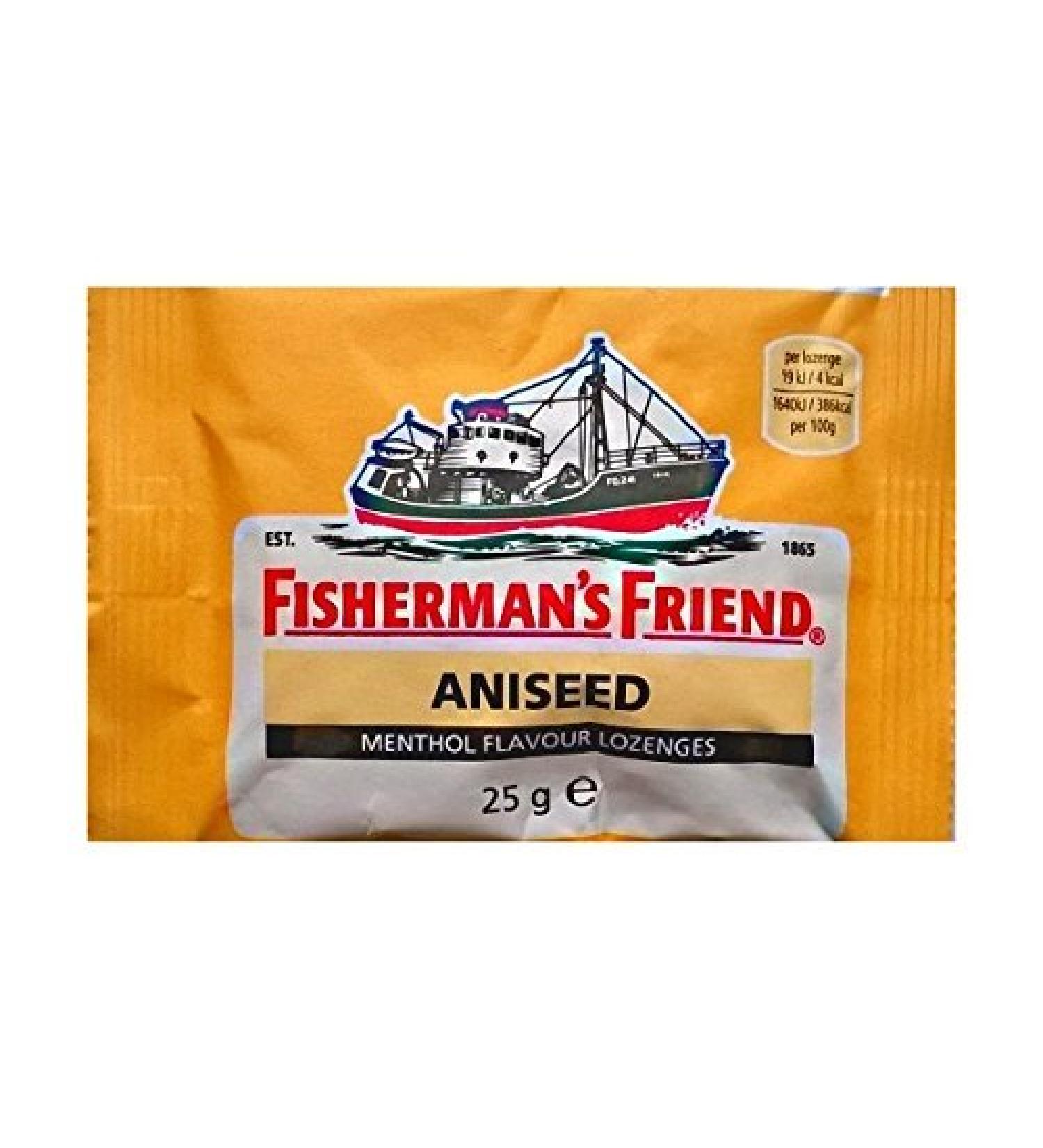 Fisherman's Friend Anise Lozenges 25 g 6 packs