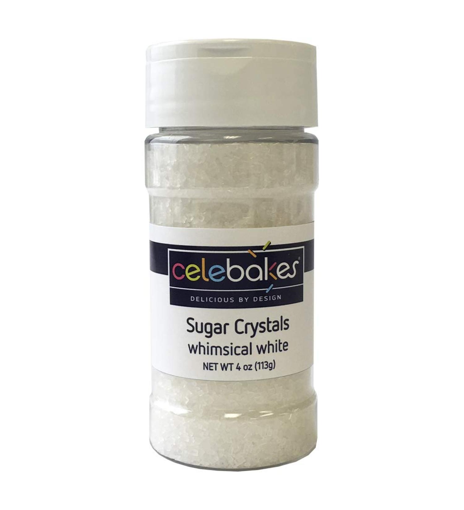 Celebakes By CK Products Whimsical White Crystal Sugar ,4oz