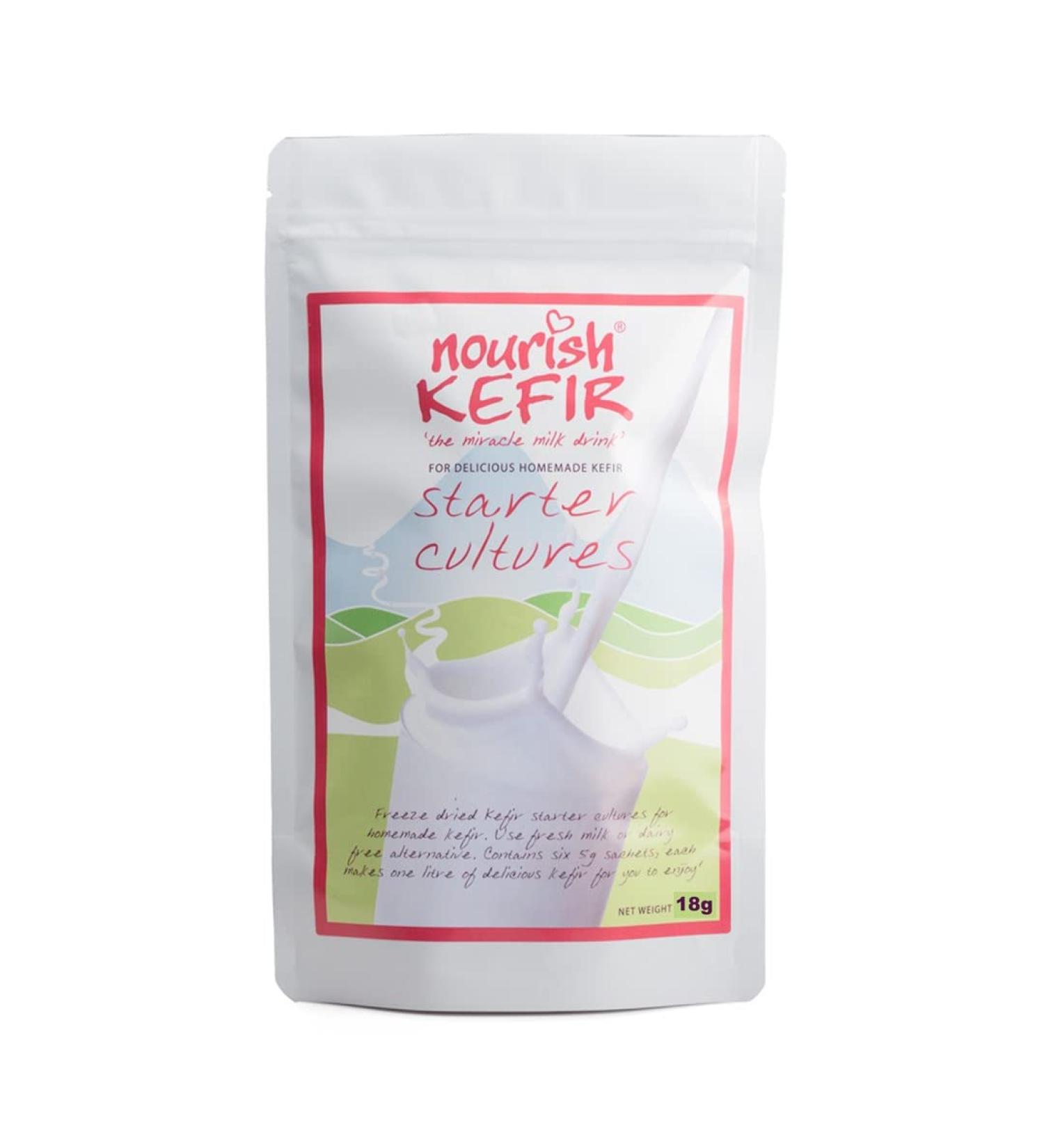 Nourish Kefir Starter Cultures 6x3g - Buy Online on GoSupps.com