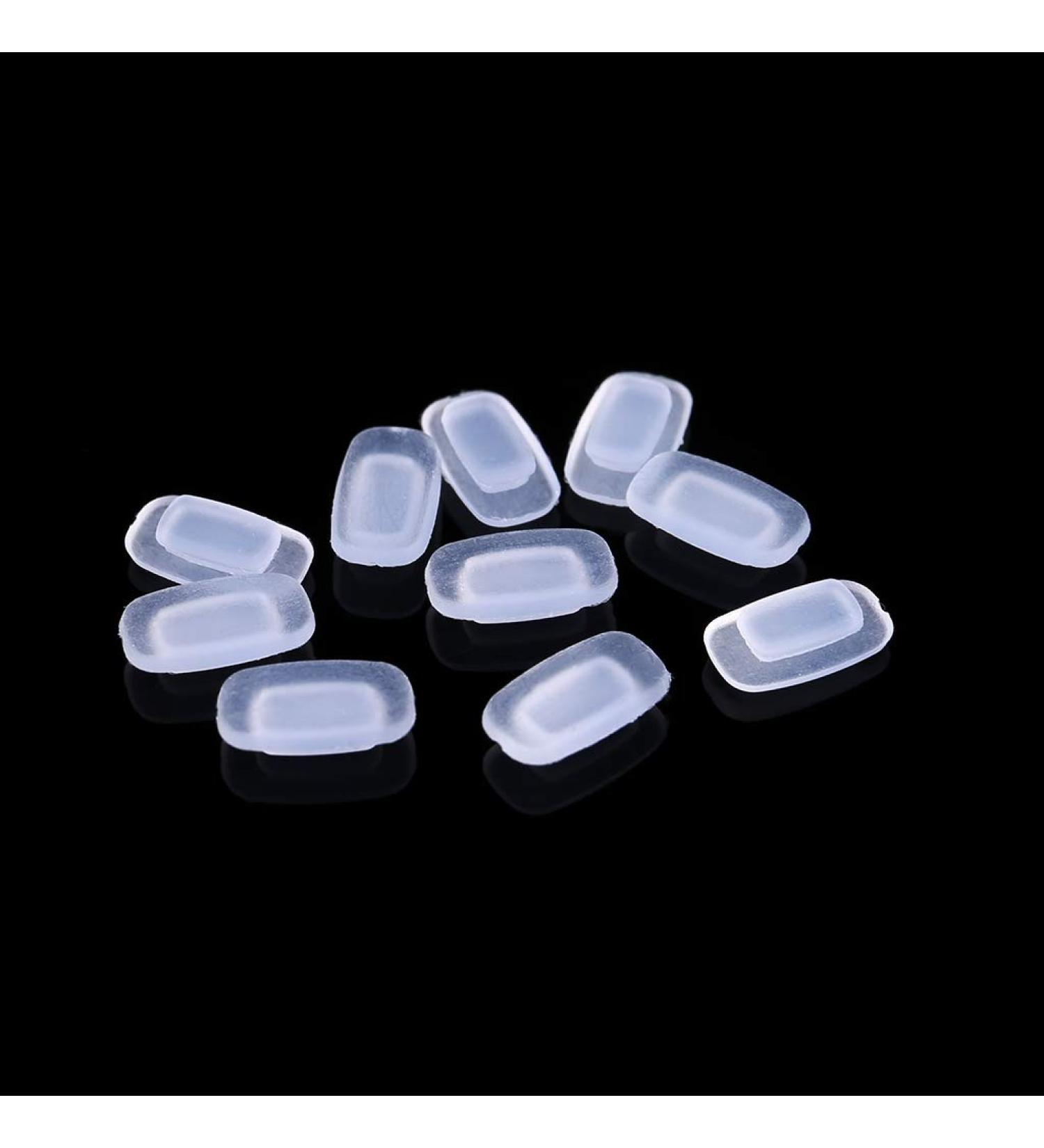 5 Pairs Unisex Soft Silicone Anti-Slip Nose Pads for Glasses - Comfortable Thin Nasal Pads for Students & Children - Buy Online on GoSupps.com