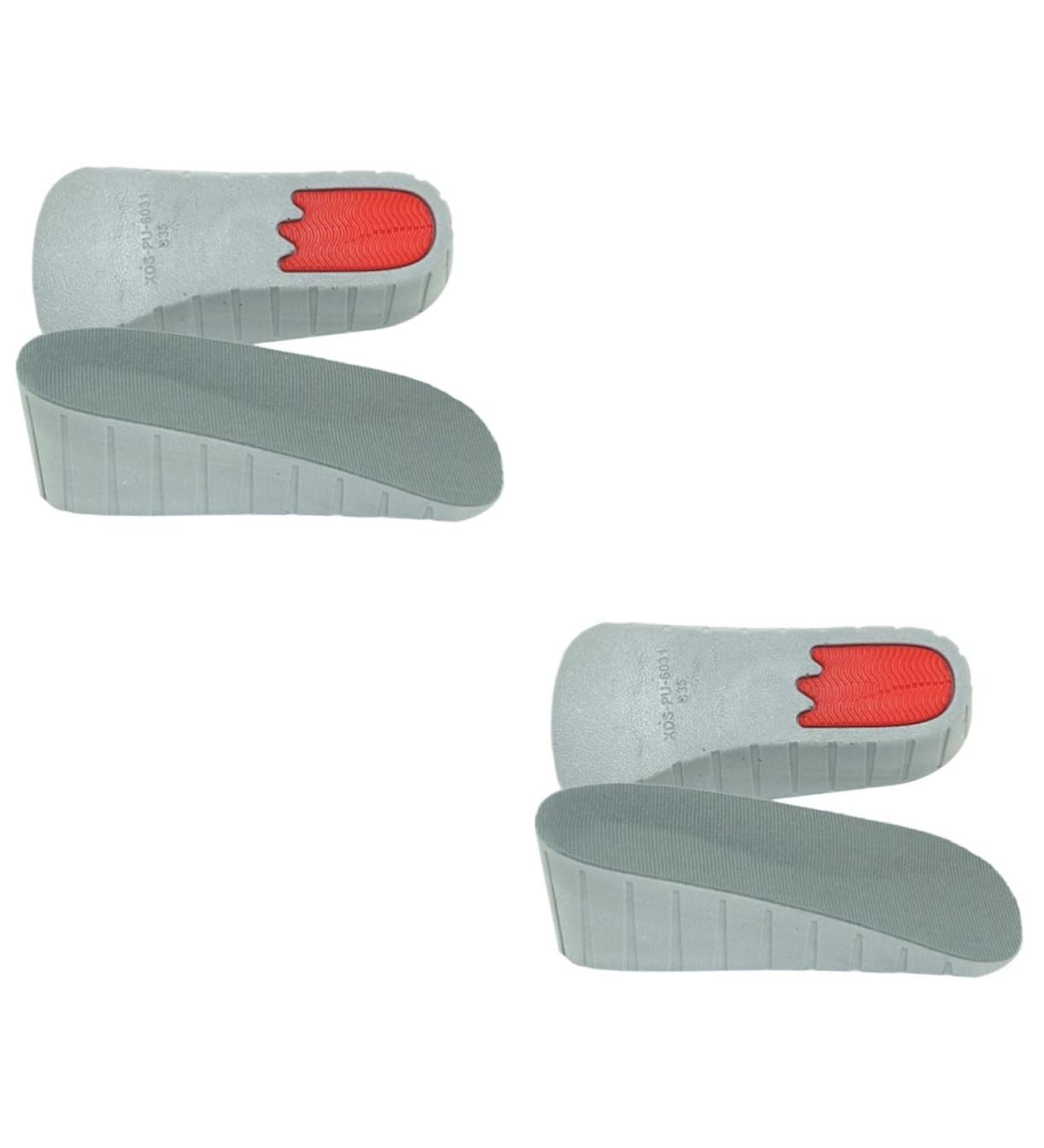 FOMIYES 2 Pairs Heel Lift Insoles - Invisible Height Increasing Cushions for Comfort & Shock Absorption - Perfect for All Shoes - Buy Online on GoSupps.com