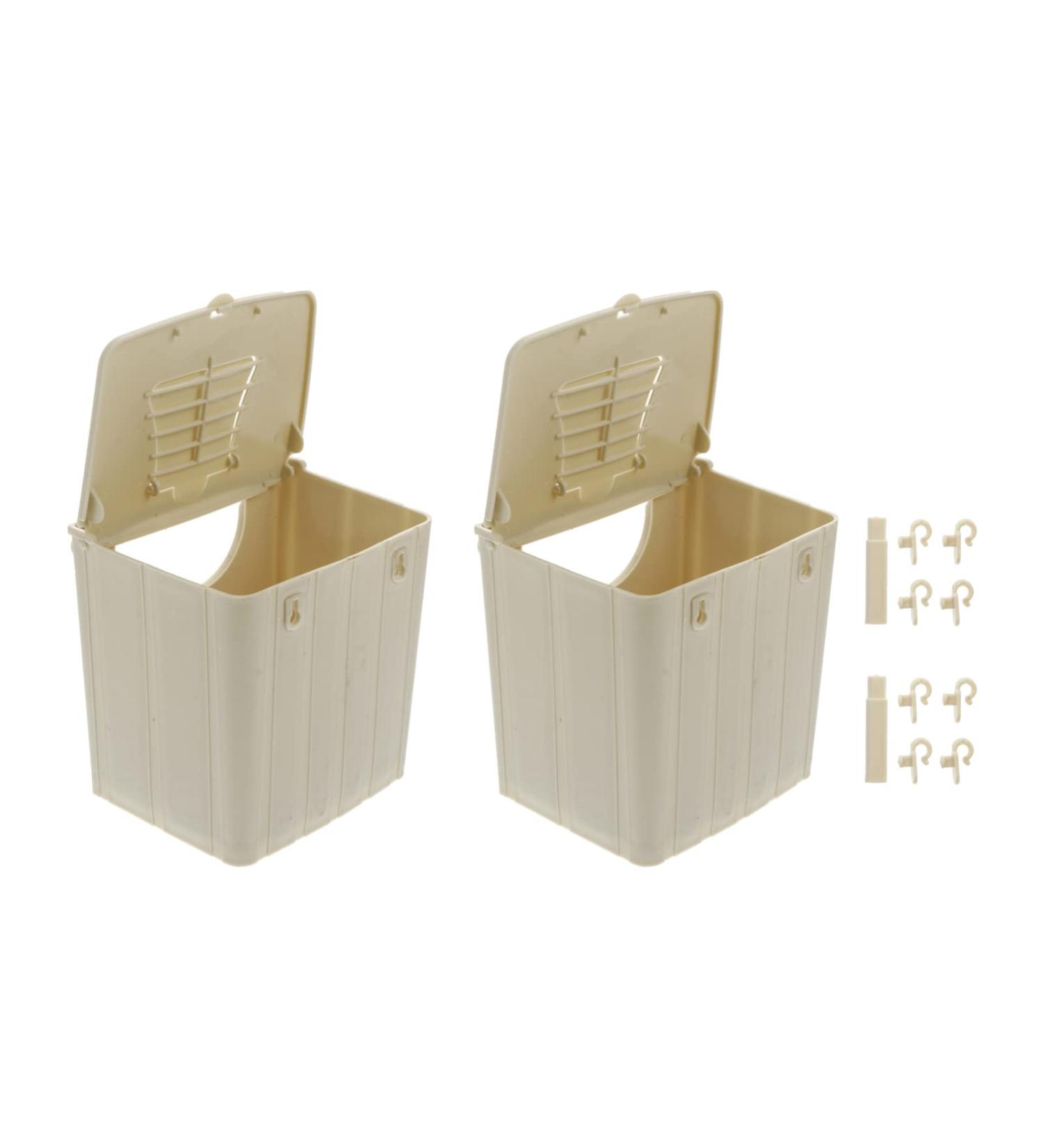 VILLCASE Chicken Nesting Box 2PCS Bird Breeding Hanging Bird Roosting Box Bird Incubation Box Parakeet Nesting Box for Lovebirds Cockatoo Budgie Parrotlets Chicken Nesting Box - Buy Online on GoSupps.com