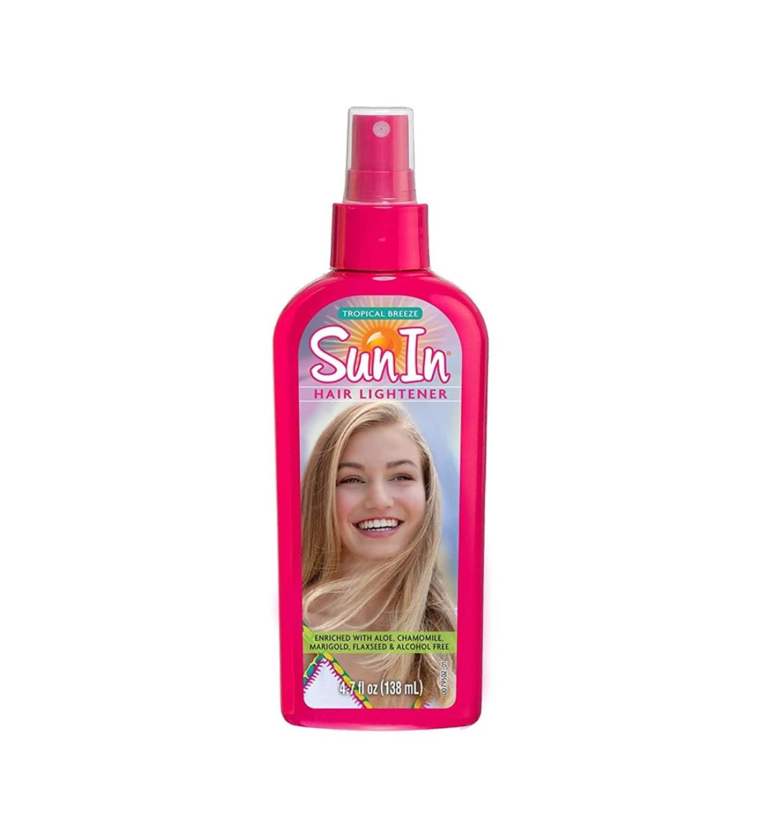 Sun In Original Spray-In Hair Lightener Tropical Breeze 4.7 Ounce Bottles (Pack of 4) by Sun-In - Buy Online on GoSupps.com