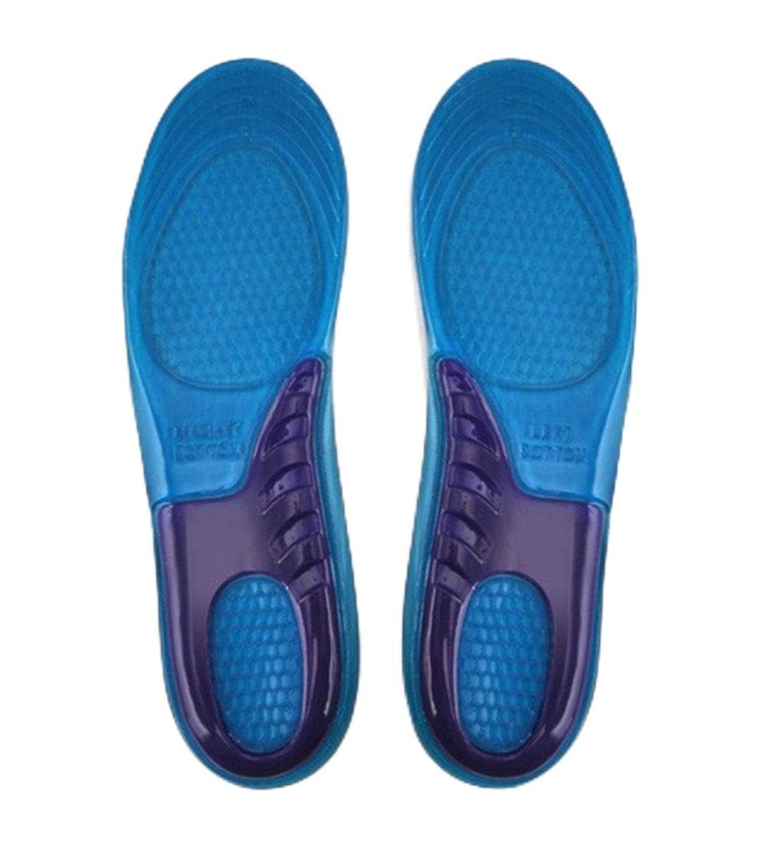 Buy Gel Massaging Sport Insoles for Arch Support & Plantar Fasciitis - Women's Size White 03-0033 | Best Orthopedic Solution - Buy Online on GoSupps.com