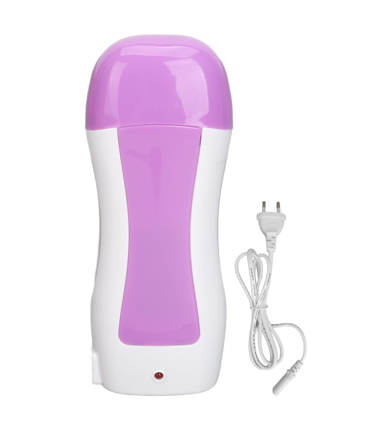 Compact Roll-On Wax Heater for Hair Removal - Portable Cartridge Slows Hair Growth 100ml EU 220V - Perfect for International Delivery - Buy Online on GoSupps.com