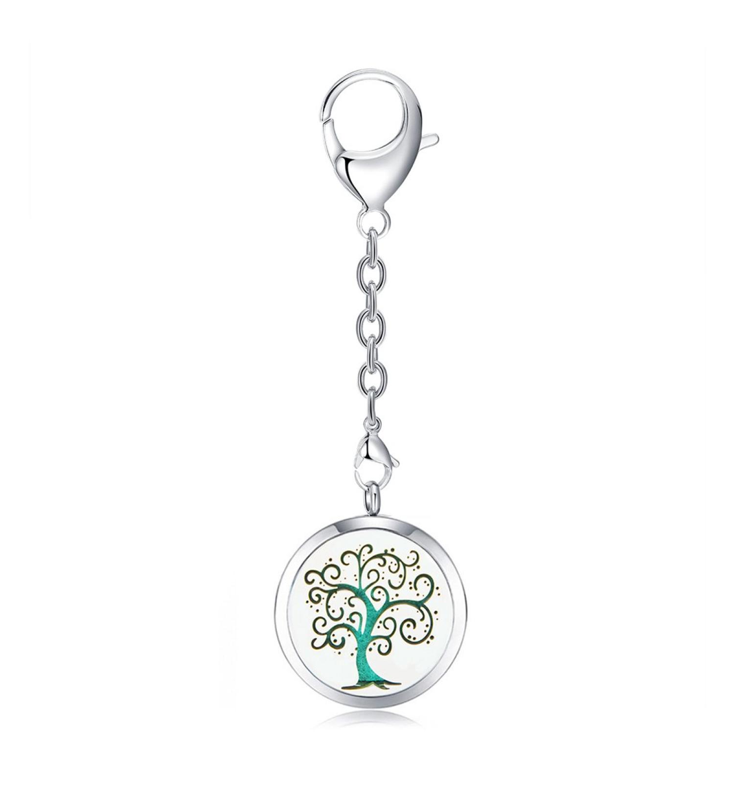 30mm Fancy Tree Bag Clip - Aromatherapy Essential Oils Diffuser for Relaxation & Wellness | Shop Internationally - Buy Online on GoSupps.com