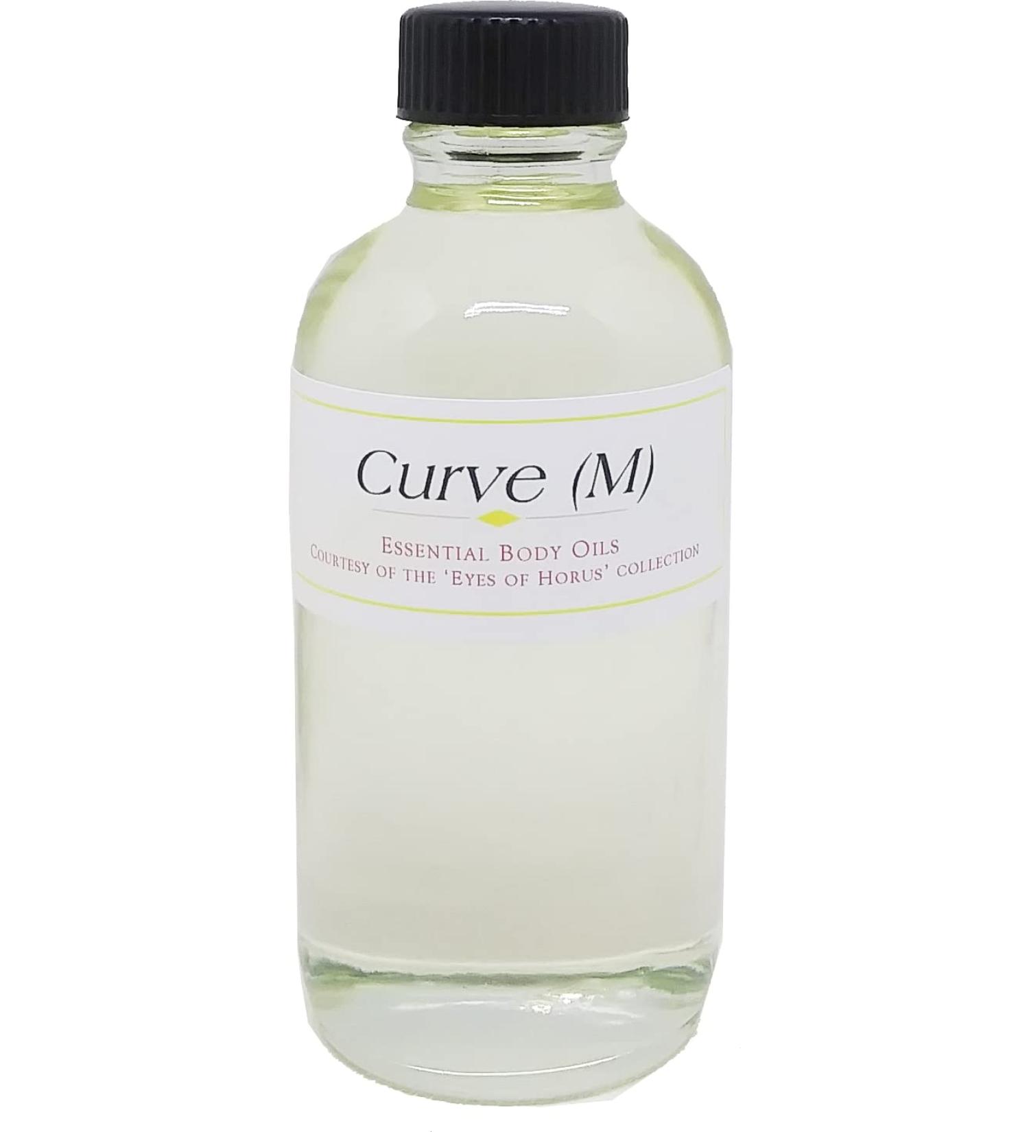 Curve - Type For Men Cologne Body Oil Fragrance Regular Cap - Clear - 4 oz. - ID#23453 4 Fl Oz (Pack of 1)
