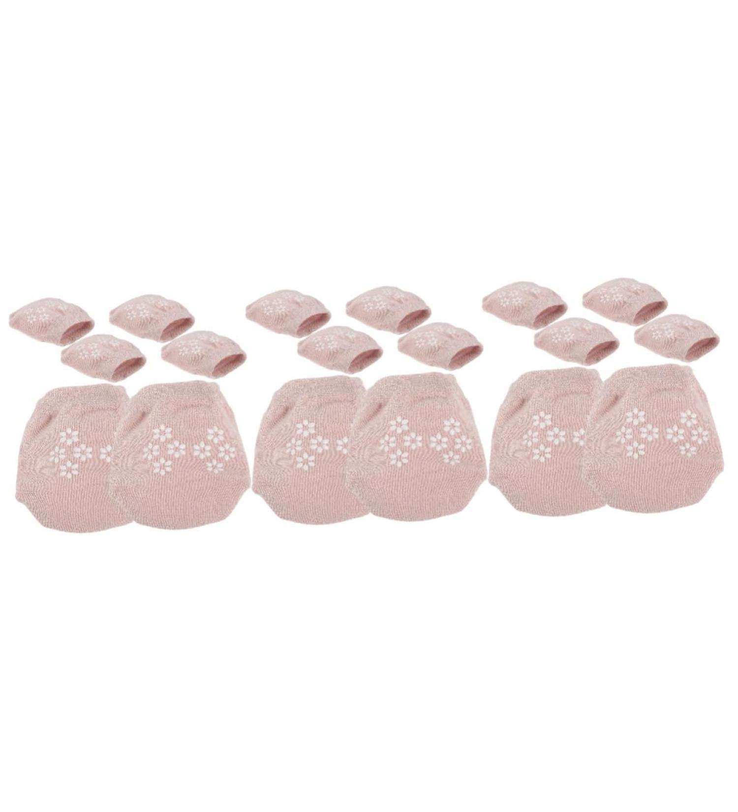 FRCOLOR 18 Pairs Non-Slip Forefoot Socks Couple Socks Low Cut Socks Half Socks Non Heel Boots for Women Non-Slip Socks Half Palm Socks Seamless - Buy Online on GoSupps.com