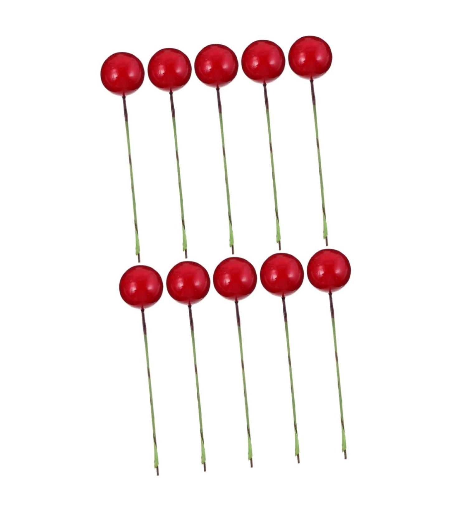Artibetter 288 Pcs Diy Foam Red Fruit Simulation Berry Fake Berry Picks Burgundy Berry Picks Christmas Craft Wreath Pick Red Fake Berry Christmas Plants Picks Decor Artificial Crafts Redx2pcs 1.5x1.5x1.5cmx2pcs - Buy Online on GoSupps.com