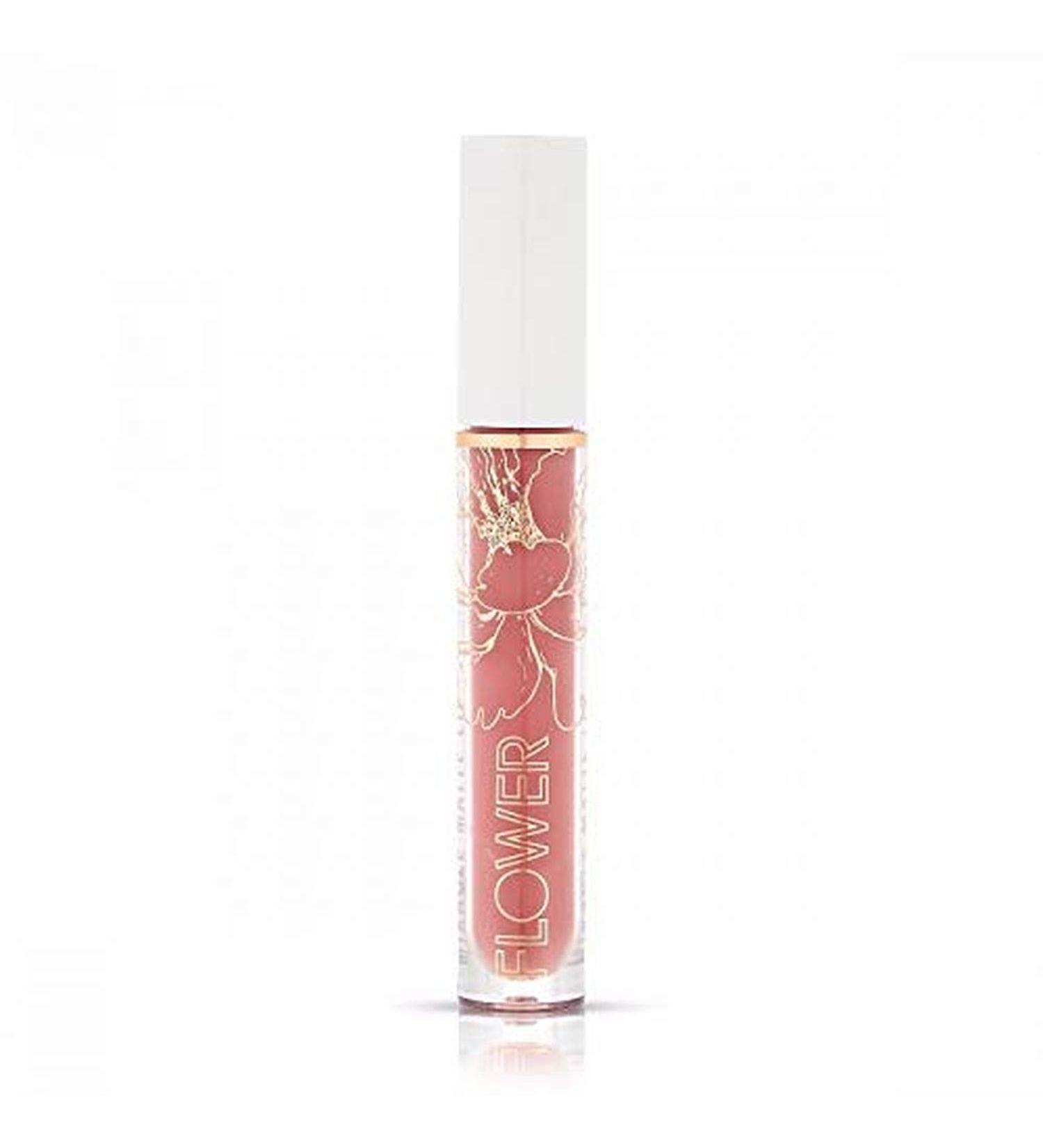 Flower Beauty Miracle Matte Liquid Lip Color - Vividly Bold & Creaseless Matte Liquid Lipstick  Comfortable All Day High Impact Makeup Color (English Rose)