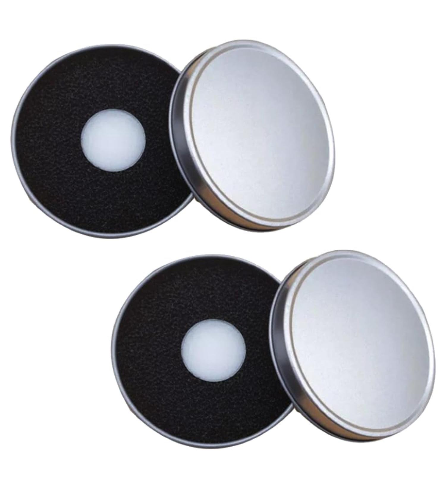 2 Boxes Color Removal Sponge Makeup Brush Quick Cleaner Sponge Makeup Brushes Clean Box for Remove Shadow Color from Makeup Brushes - Buy Online on GoSupps.com